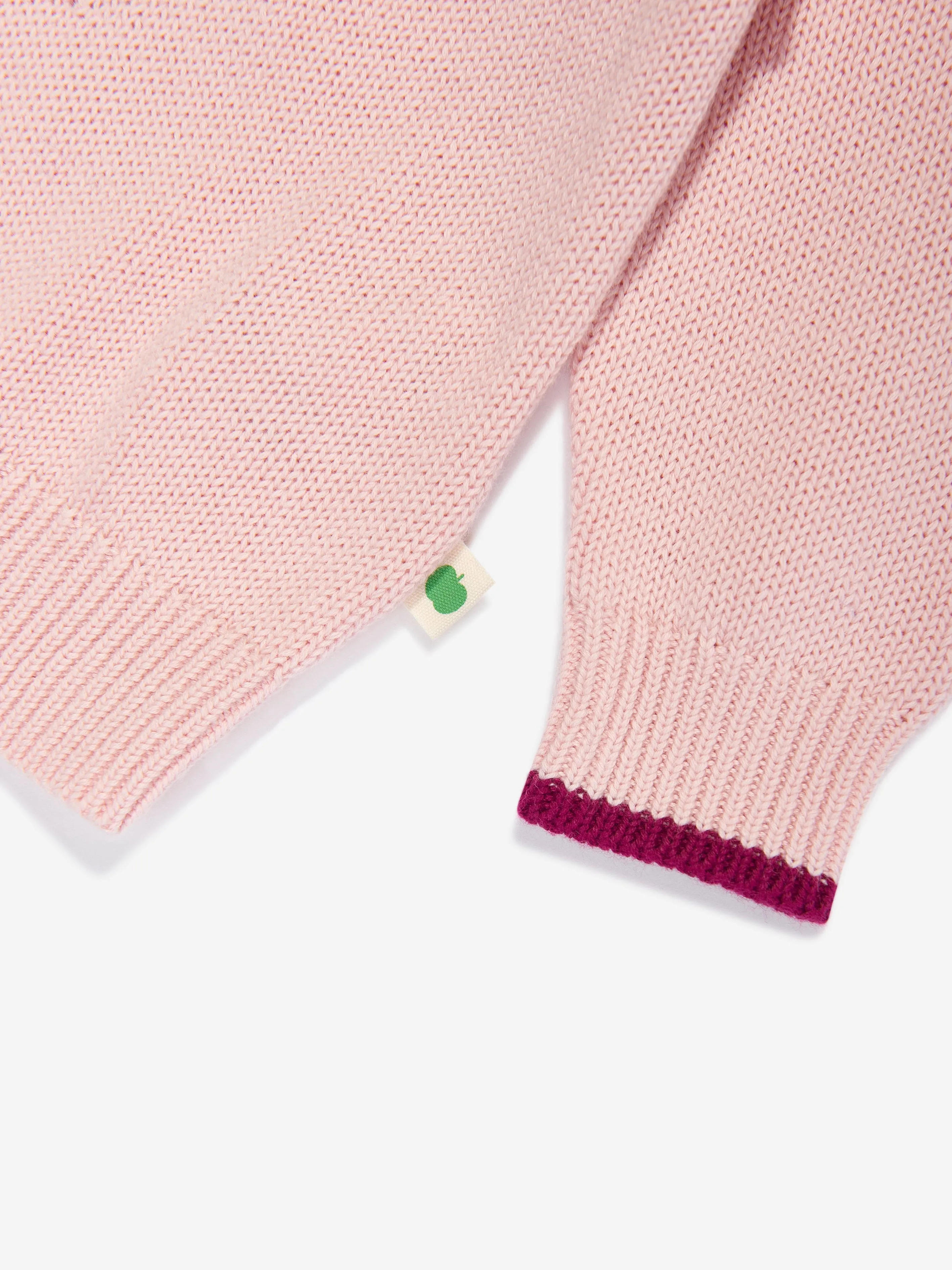 Der Bonnie Mob Girls Blackberry Strickpullover in Rosa