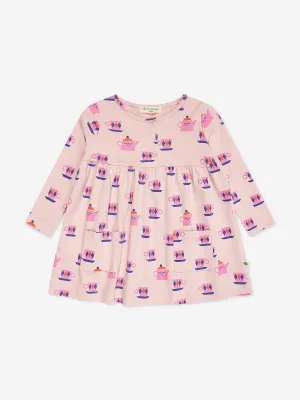 Das Bonnie Mob Girls Briar Tea Time Kleid in Rosa
