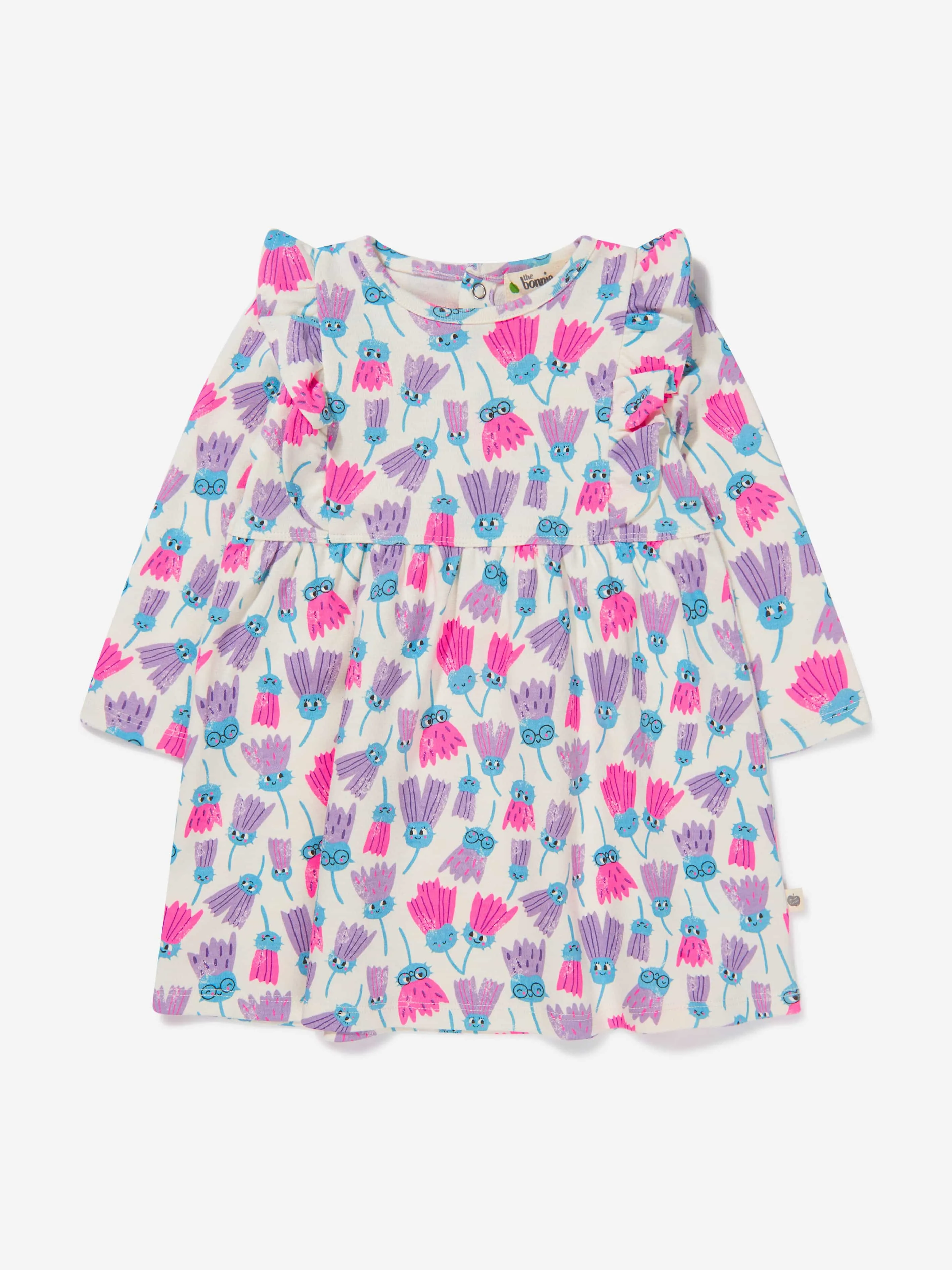 Das Bonnie Mob Girls Bio-Baumwoll-Leena-Kleid