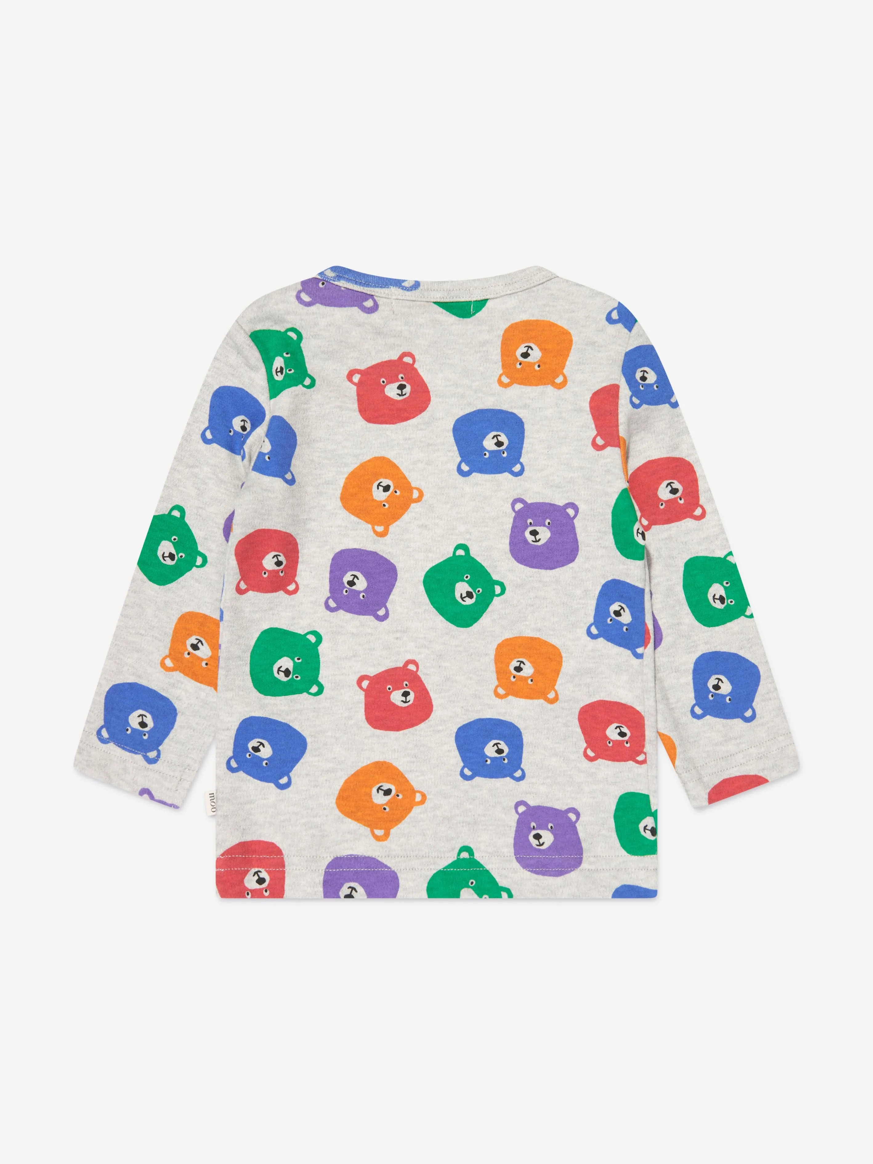 The Bonnie Mob Kids Langarm Bären T-Shirt in Mehrfarben