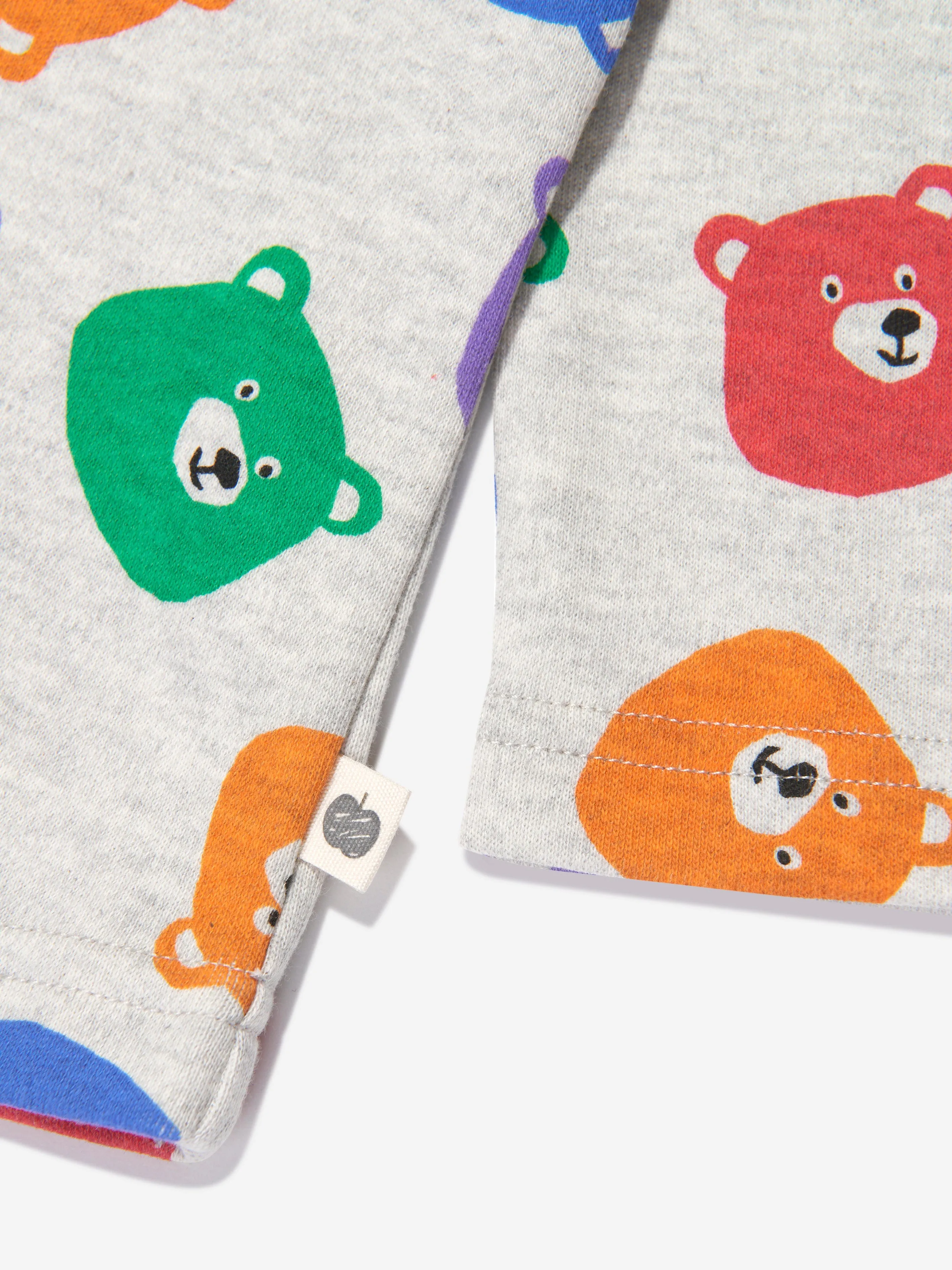 The Bonnie Mob Kids Langarm Bären T-Shirt in Mehrfarben