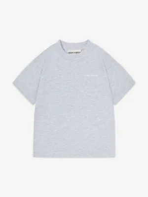 The Couture Club Kids Heavyweight Copyright T-Shirt in Grau