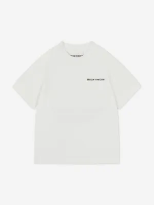 The Couture Club Kids Heavyweight Copyright T-Shirt in Elfenbein