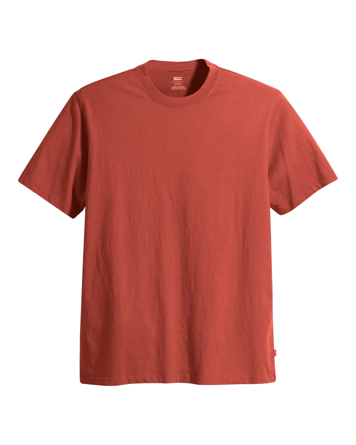 Das Essential T-Shirt in Roter Jersey-Farbe