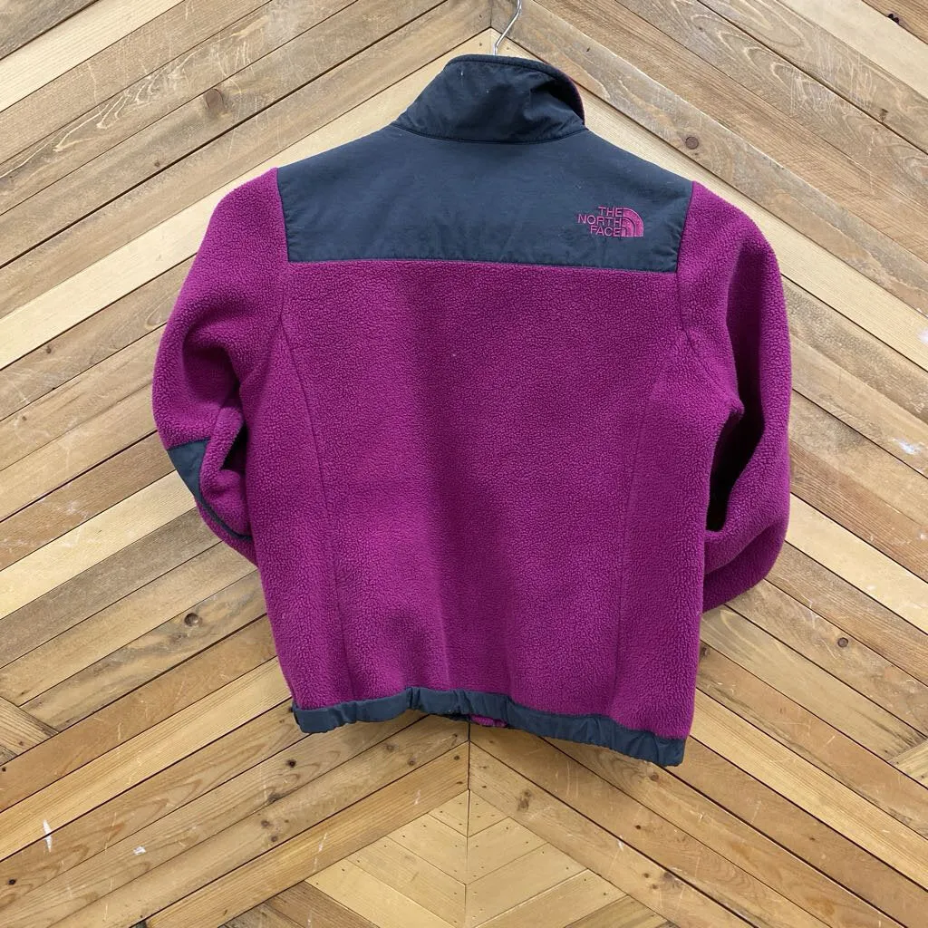 The North Face The North Face - Fleecejacke Denali für Mädchen - UVP 120€: Rosa/Grau - Mädchen - SM Y