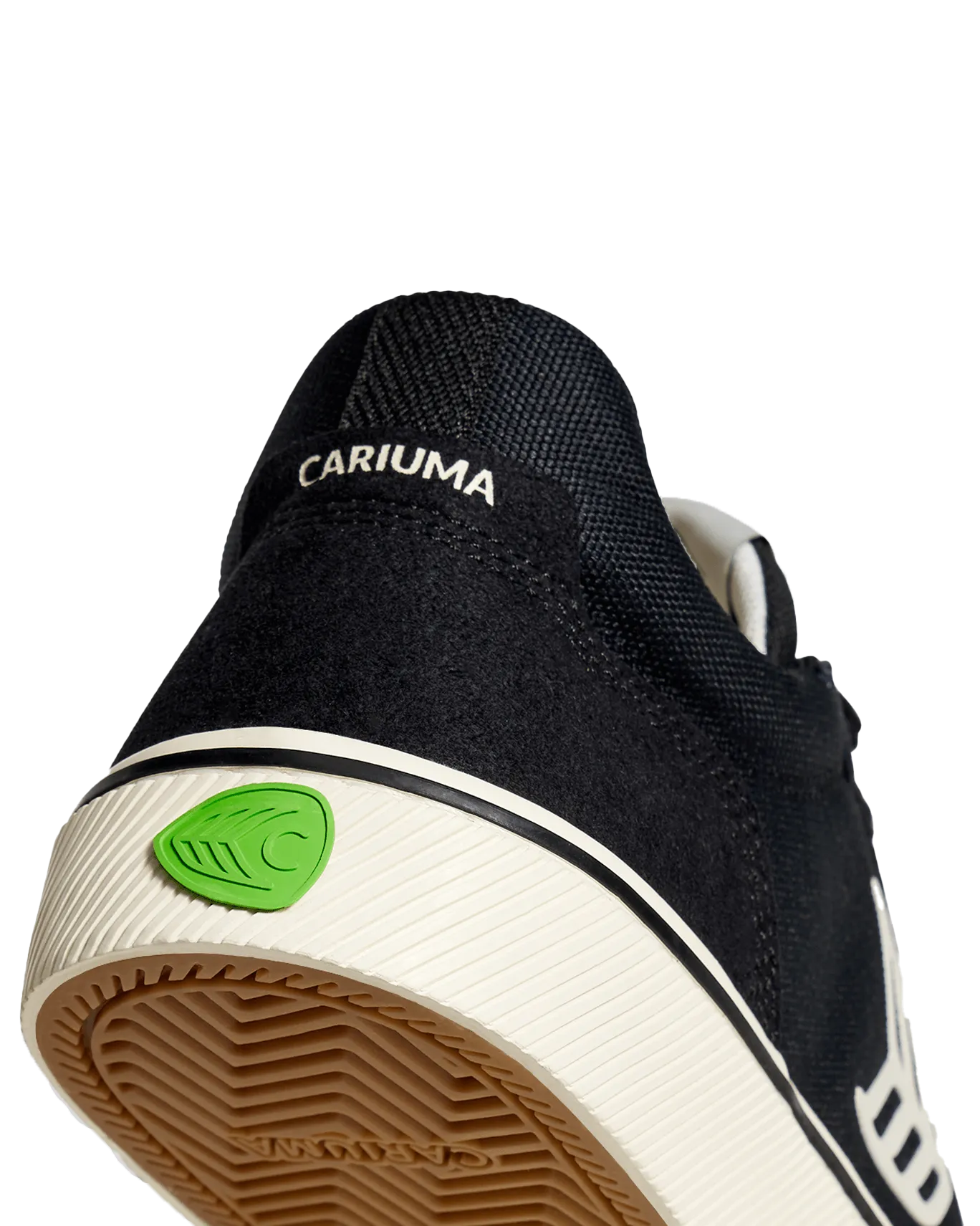 Die Vallely Skate-Schuhe in Schwarz & Elfenbein