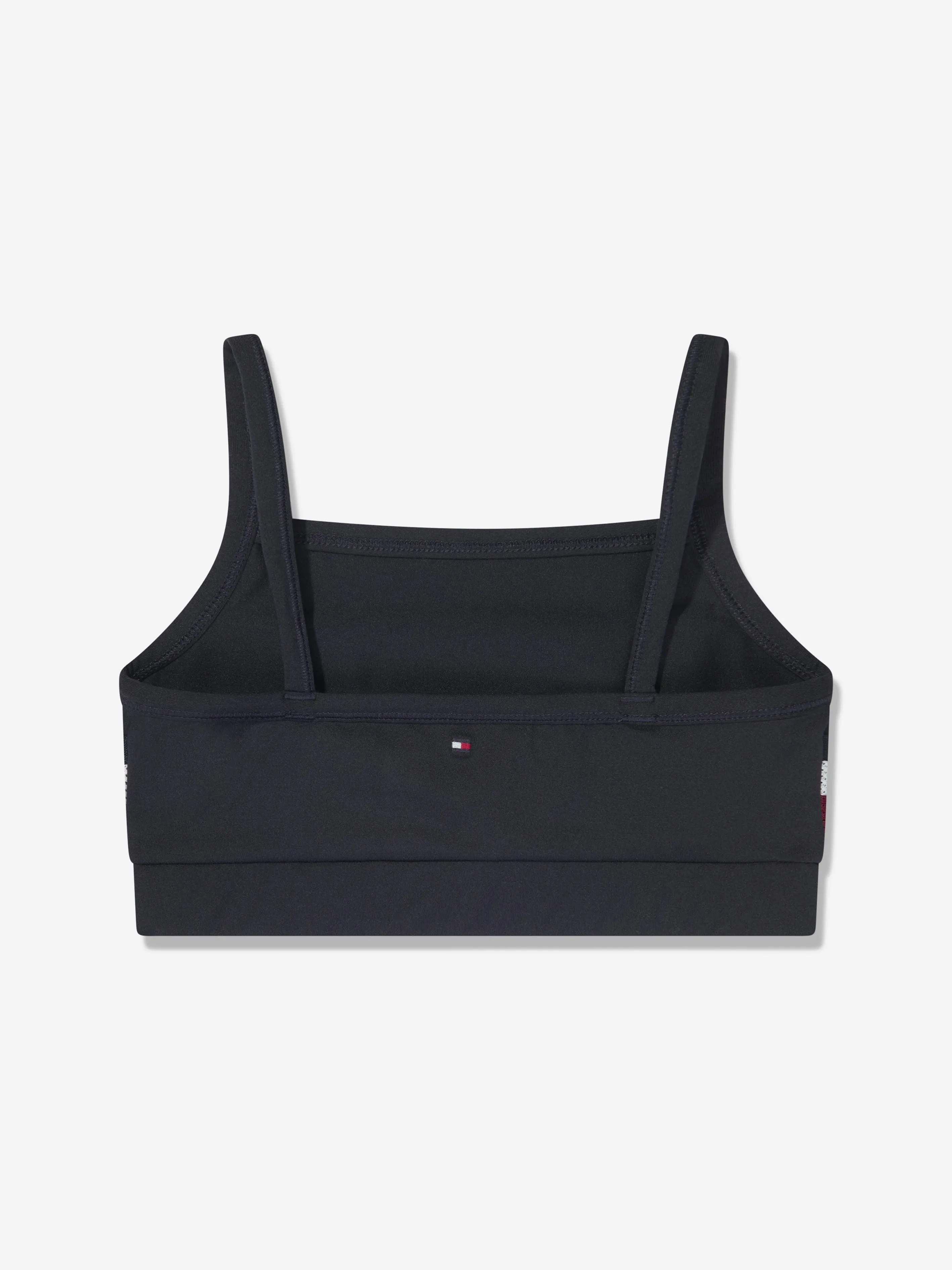 Tommy Hilfiger Mädchen Global Streifen Sport Top in Marine