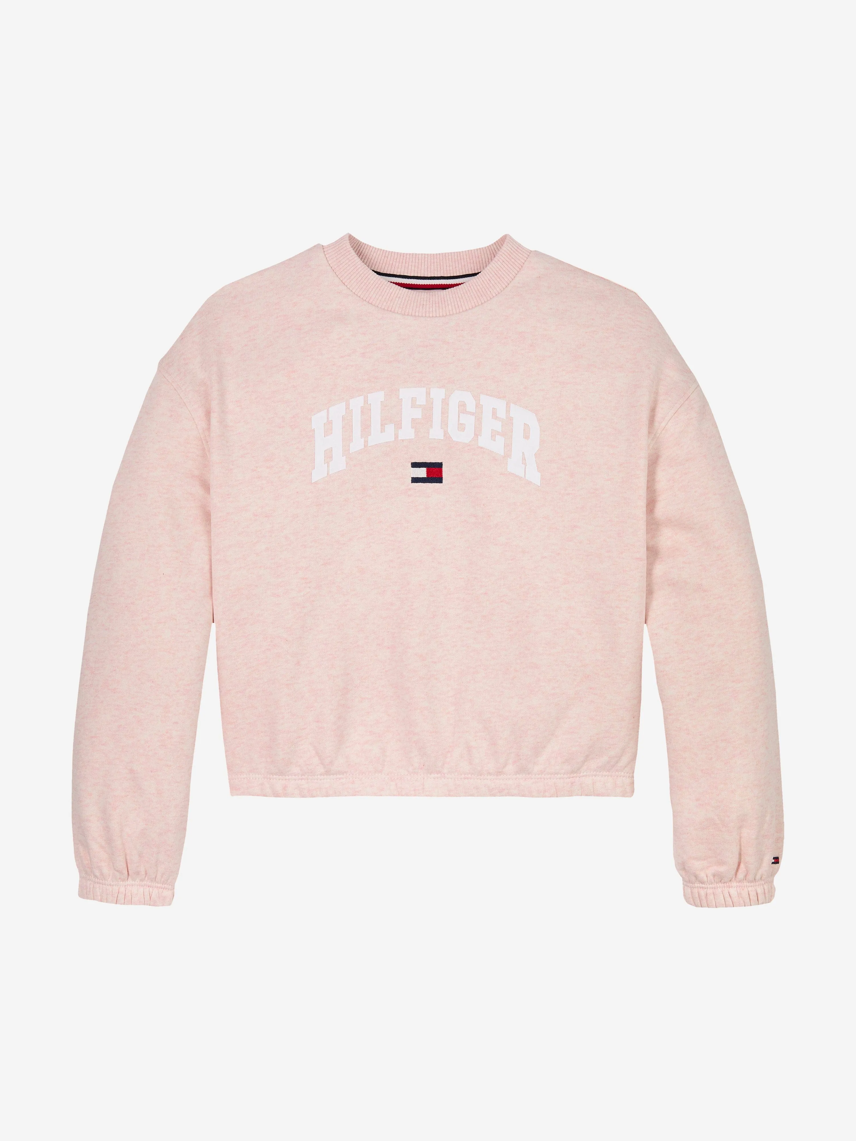 Tommy Hilfiger Mädchen Varsity Sweatshirt in Rosa