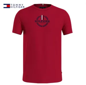 Tommy Hilfiger Global Streifen Rot T-Shirt Rot