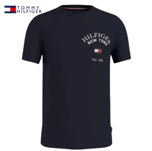 Tommy Hilfiger Varsity Arch Navy T-Shirt Navy