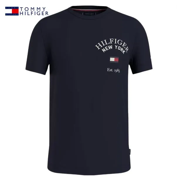 Tommy Hilfiger Varsity Arch Navy T-Shirt Navy