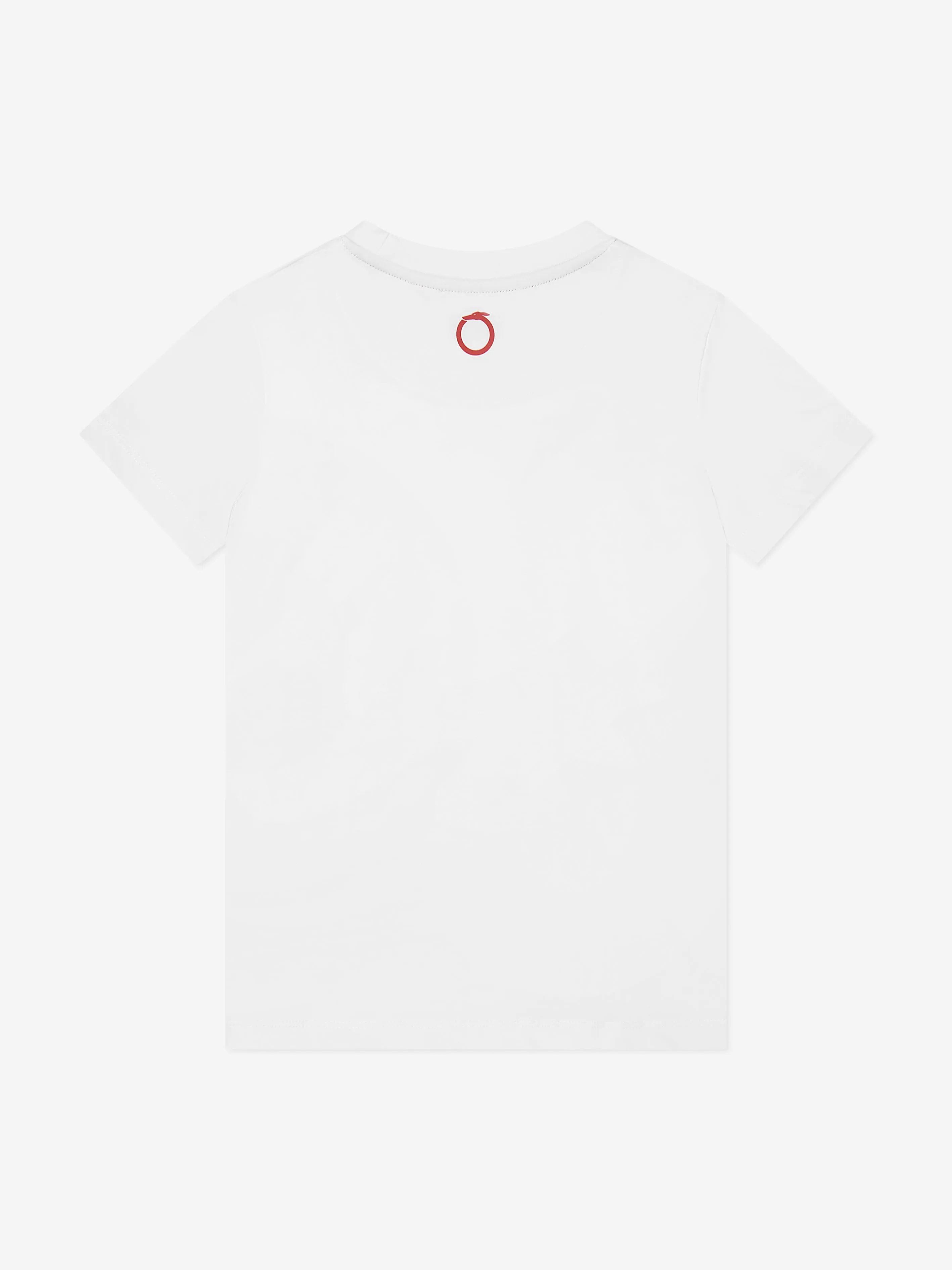 Trussardi Kids Ankis Logo T-Shirt in Weiß