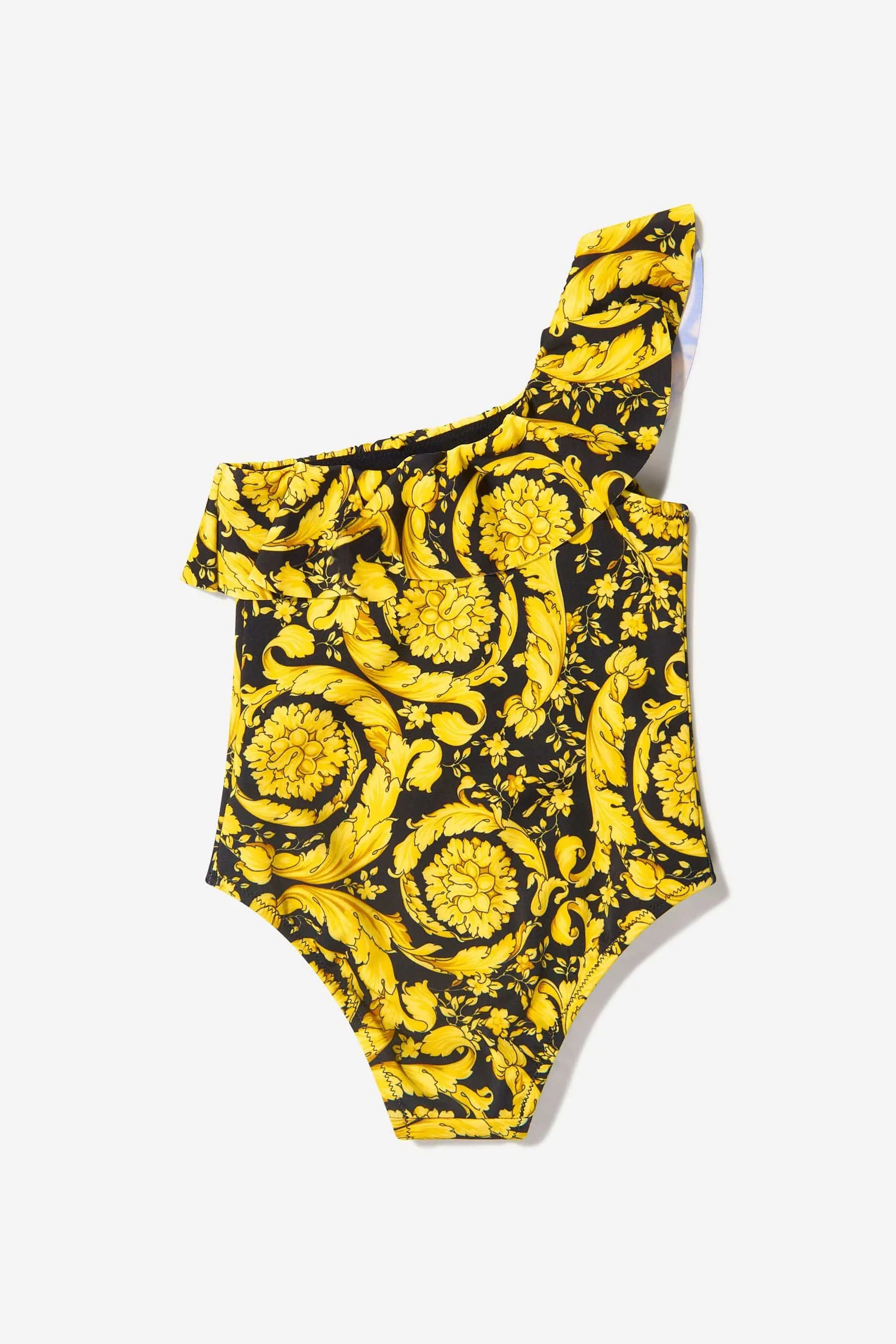 Versace Girls Barock-Print Badeanzug