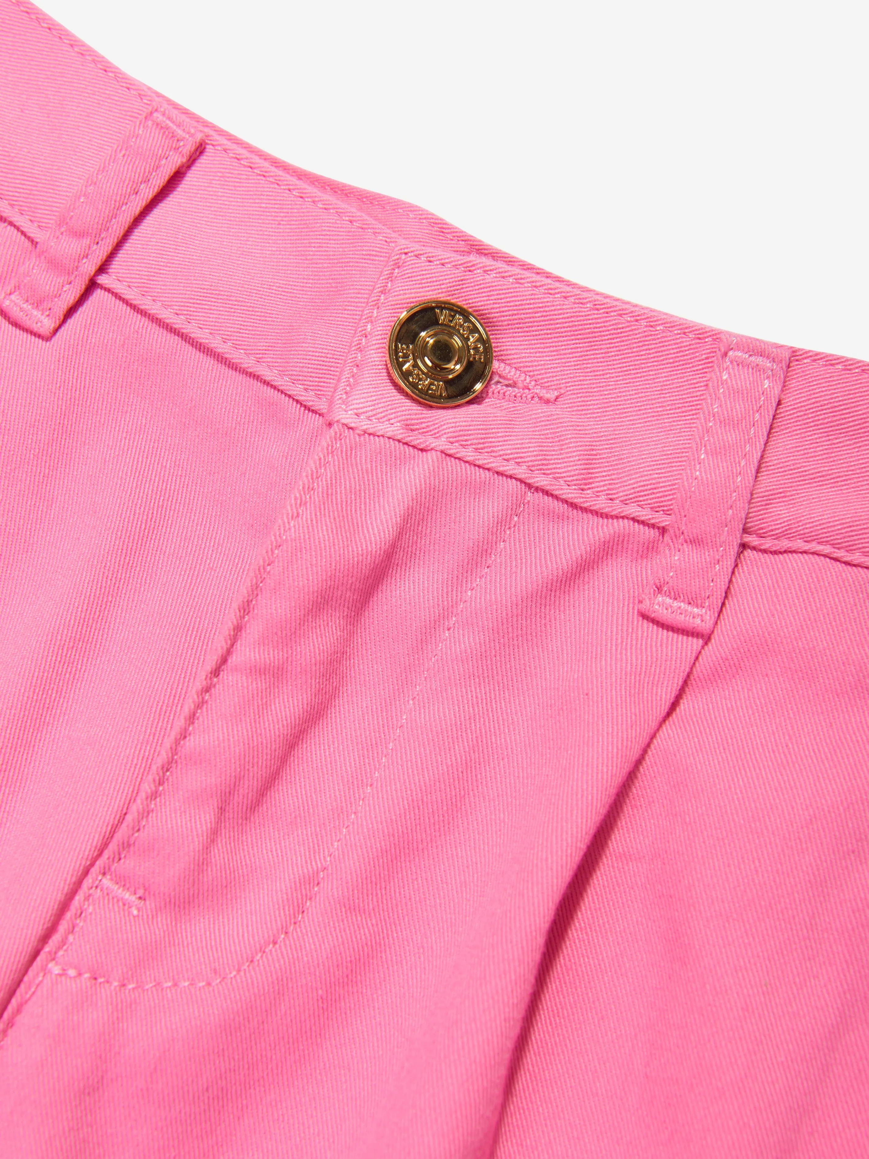 Versace Girls Cargo-Hose in Pink