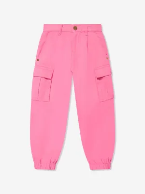 Versace Girls Cargo-Hose in Pink