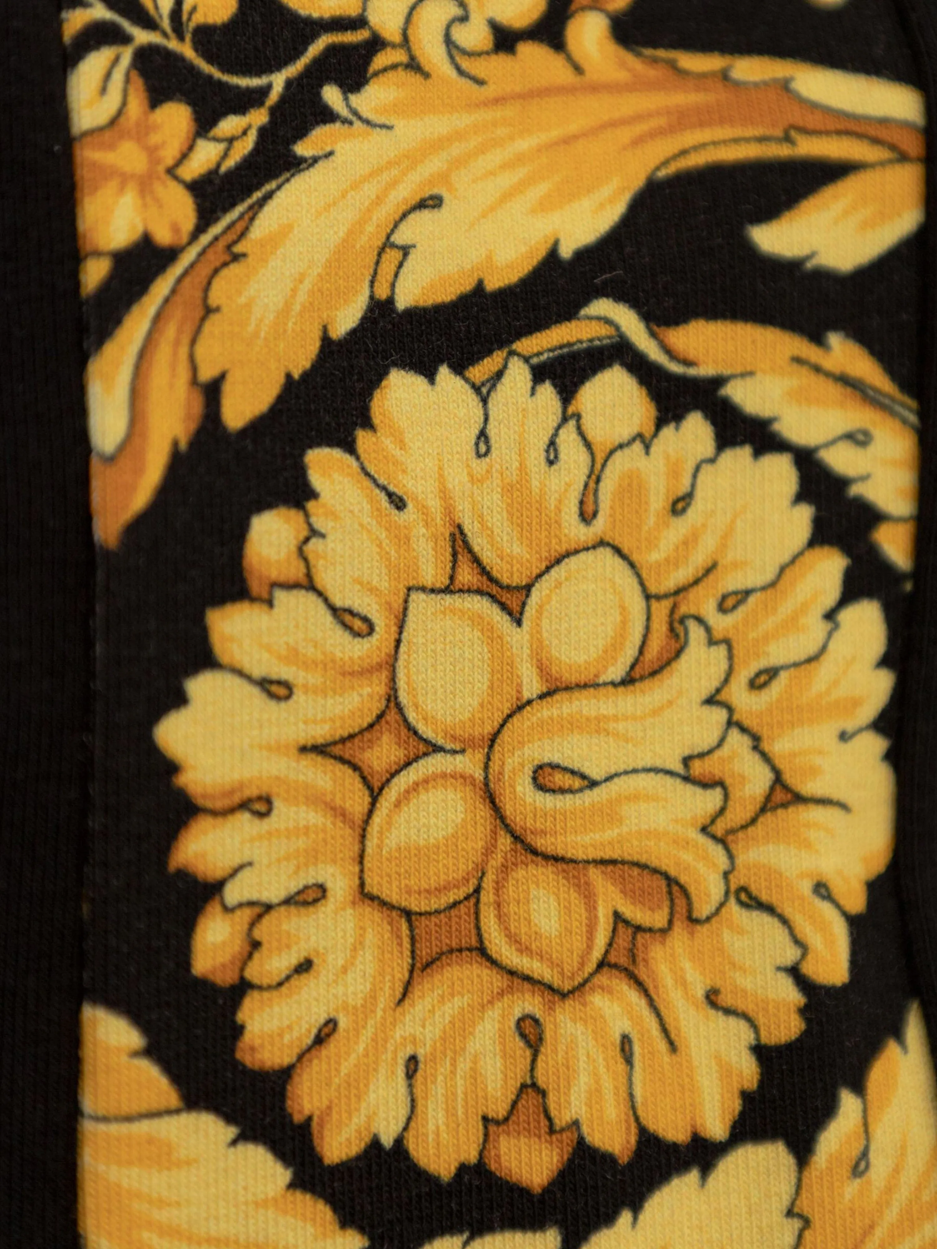 Versace Girls Logo Leggings in Schwarz
