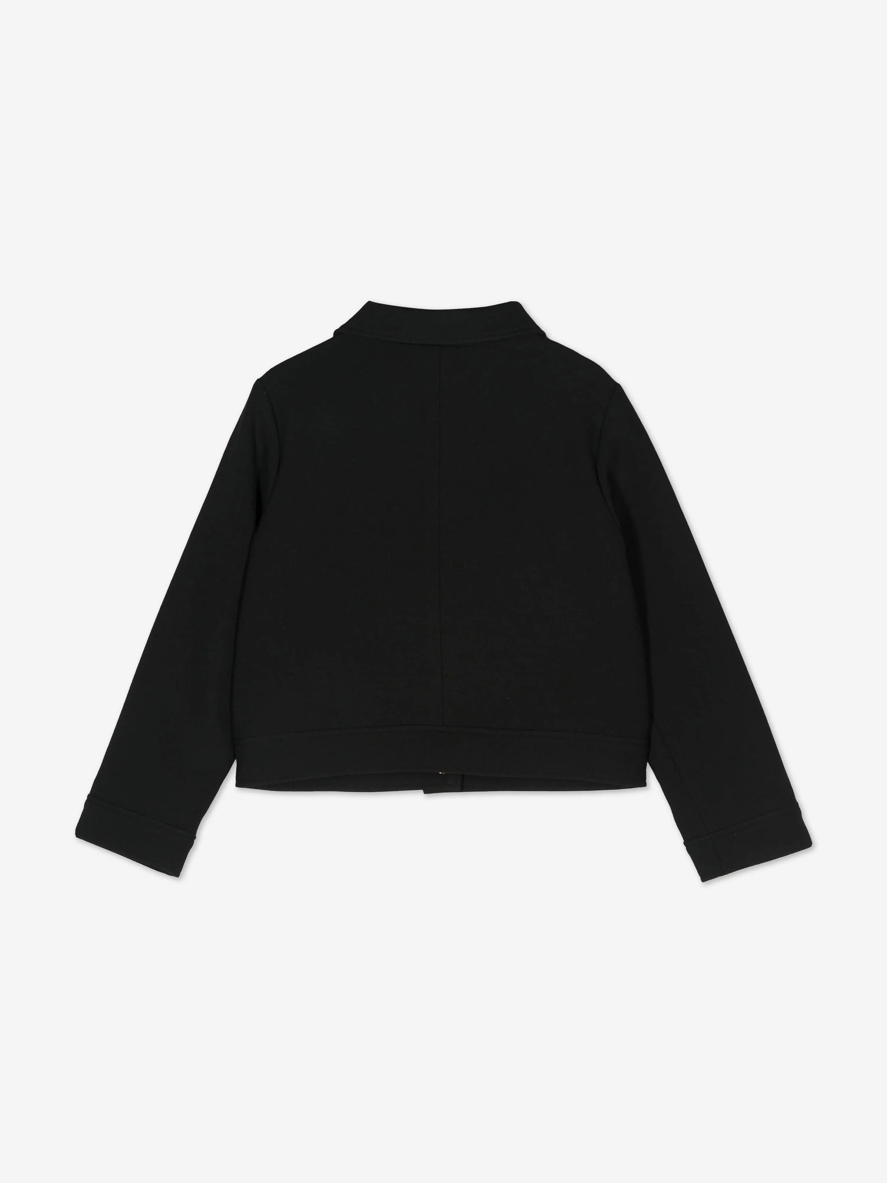 Versace Girls Stretch Cady Jacket in Schwarz