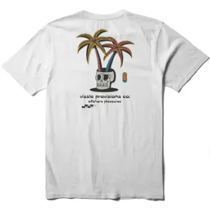 Vissla Calypso Kurzarm-T-Shirt mit Tasche - Weiß