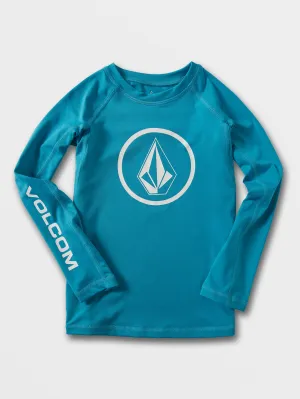 Volcom Lido Einfarbiges Jungen Kurzarm T-Shirt (Alter 2-7) Barrier Reef Volcom
