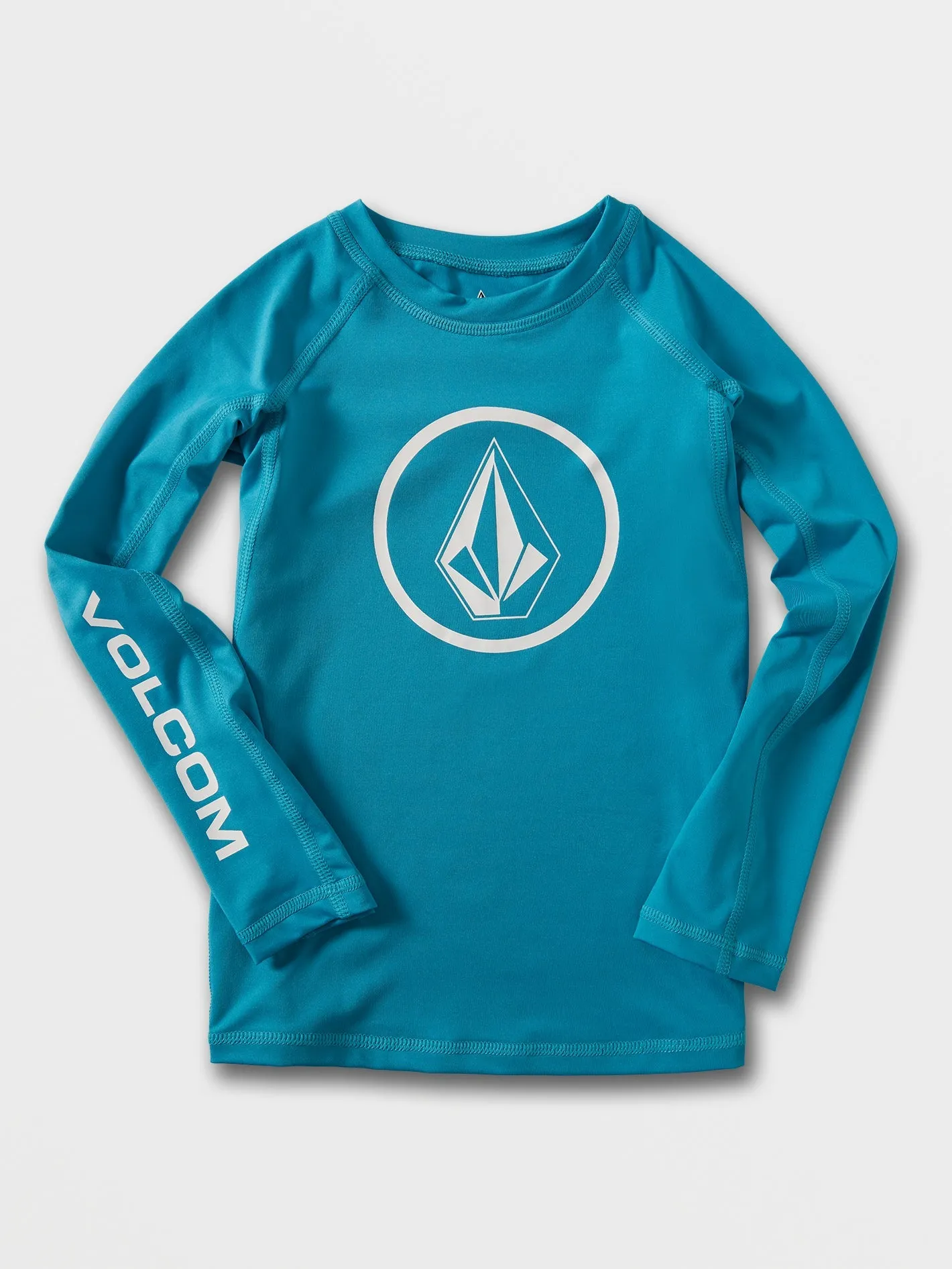 Volcom Lido Einfarbiges Jungen Kurzarm T-Shirt (Alter 2-7) Barrier Reef Volcom