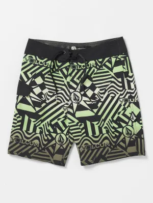 Volcom Ringer Mod-Tech BoardBoys Shorts (Alter 8-14) Seegrasgrün Volcom