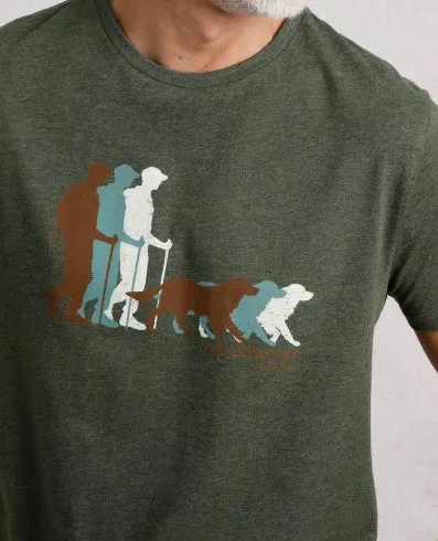Weird Fish Des Menschen Bester Freund Grünes T-Shirt Grün
