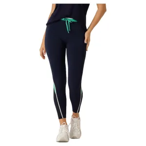 Damen-Staffel-Leggings mit Knöchelausschnitt