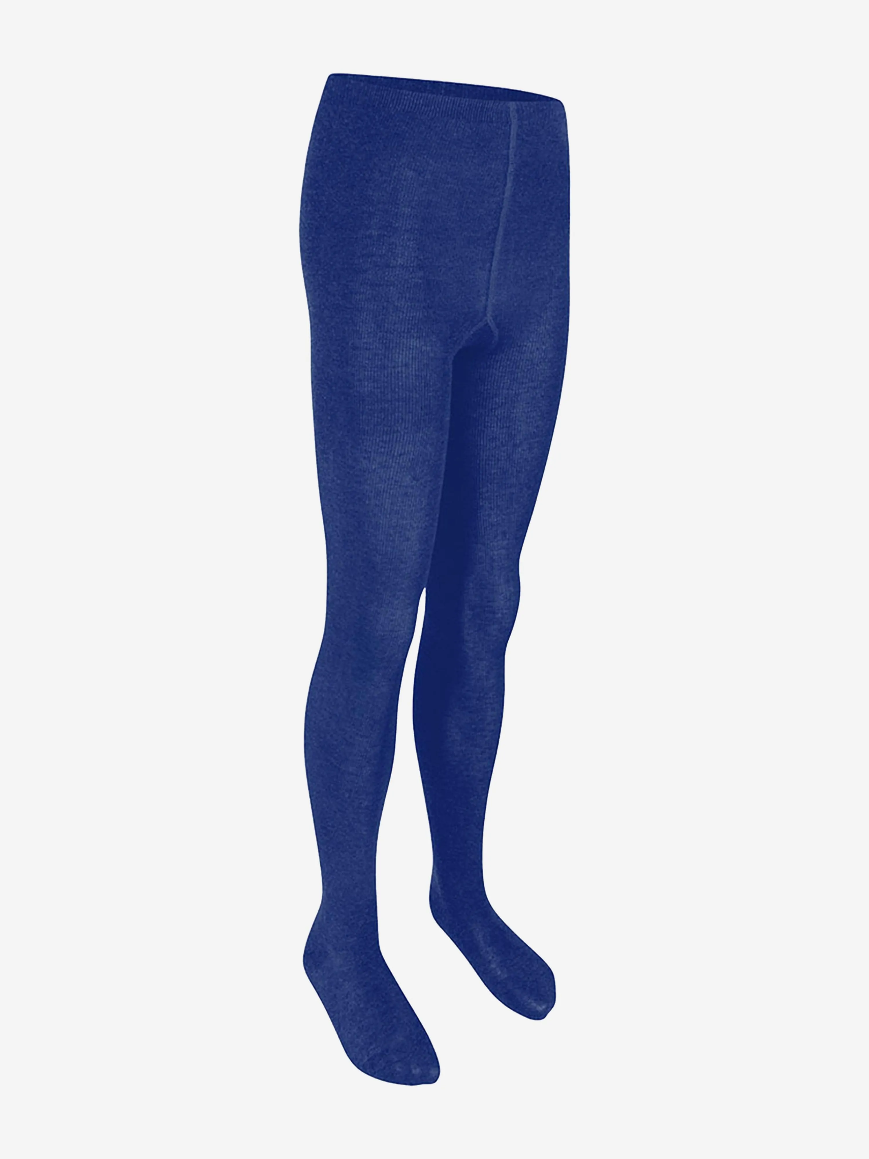 Zeco Girls School Baumwollstrumpfhosen (2er Pack) in Blau