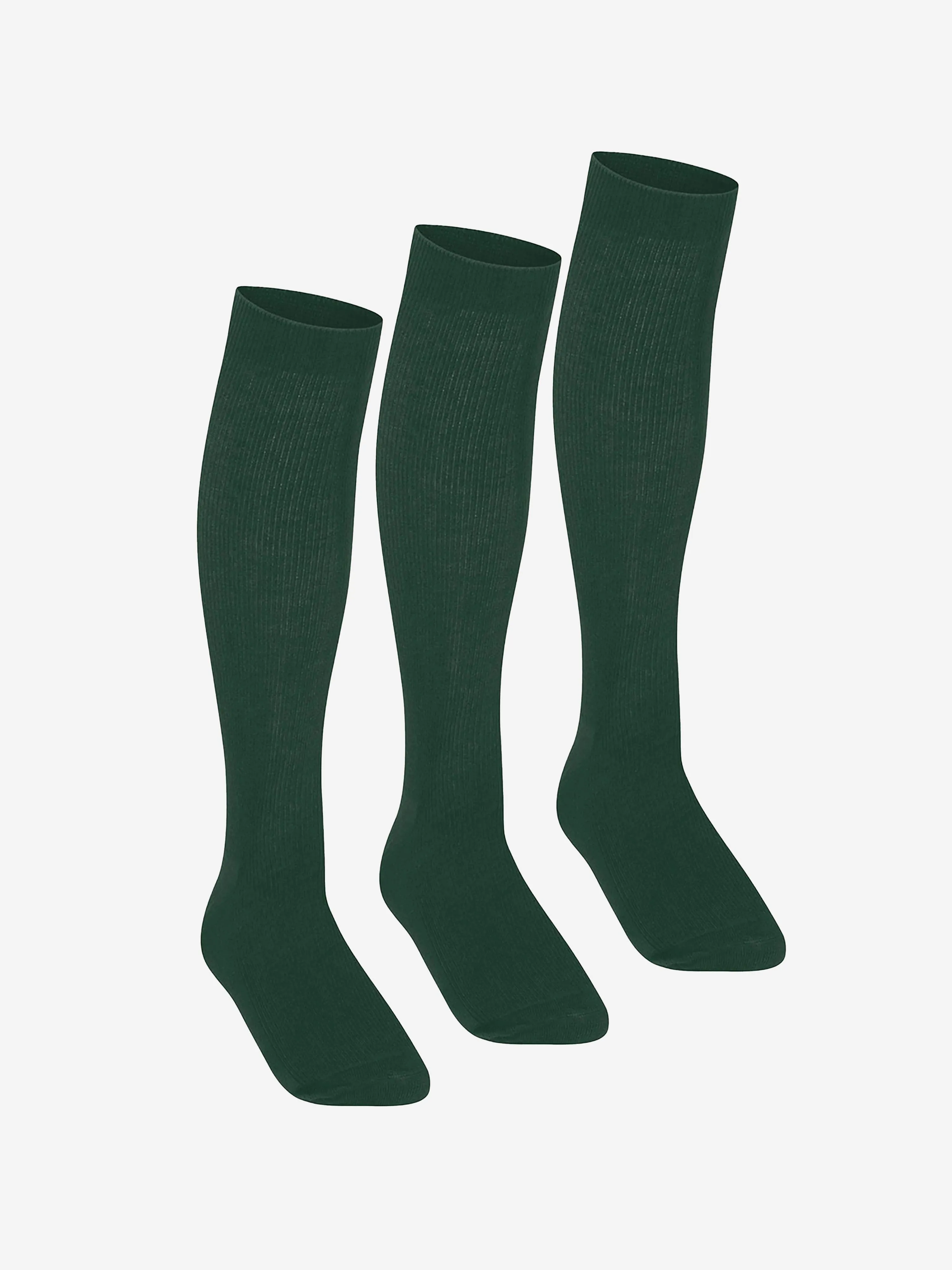 Zeco Girls School Kniestrümpfe (3er Pack) in Grün