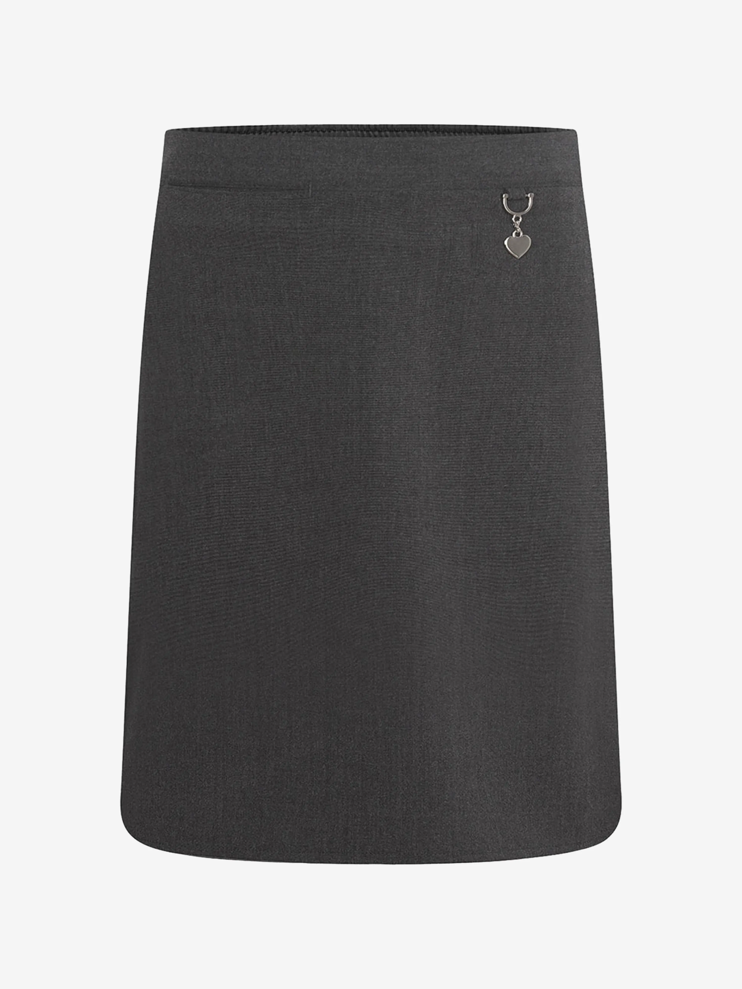 Zeco Girls School Lycra Herzrock in Grau