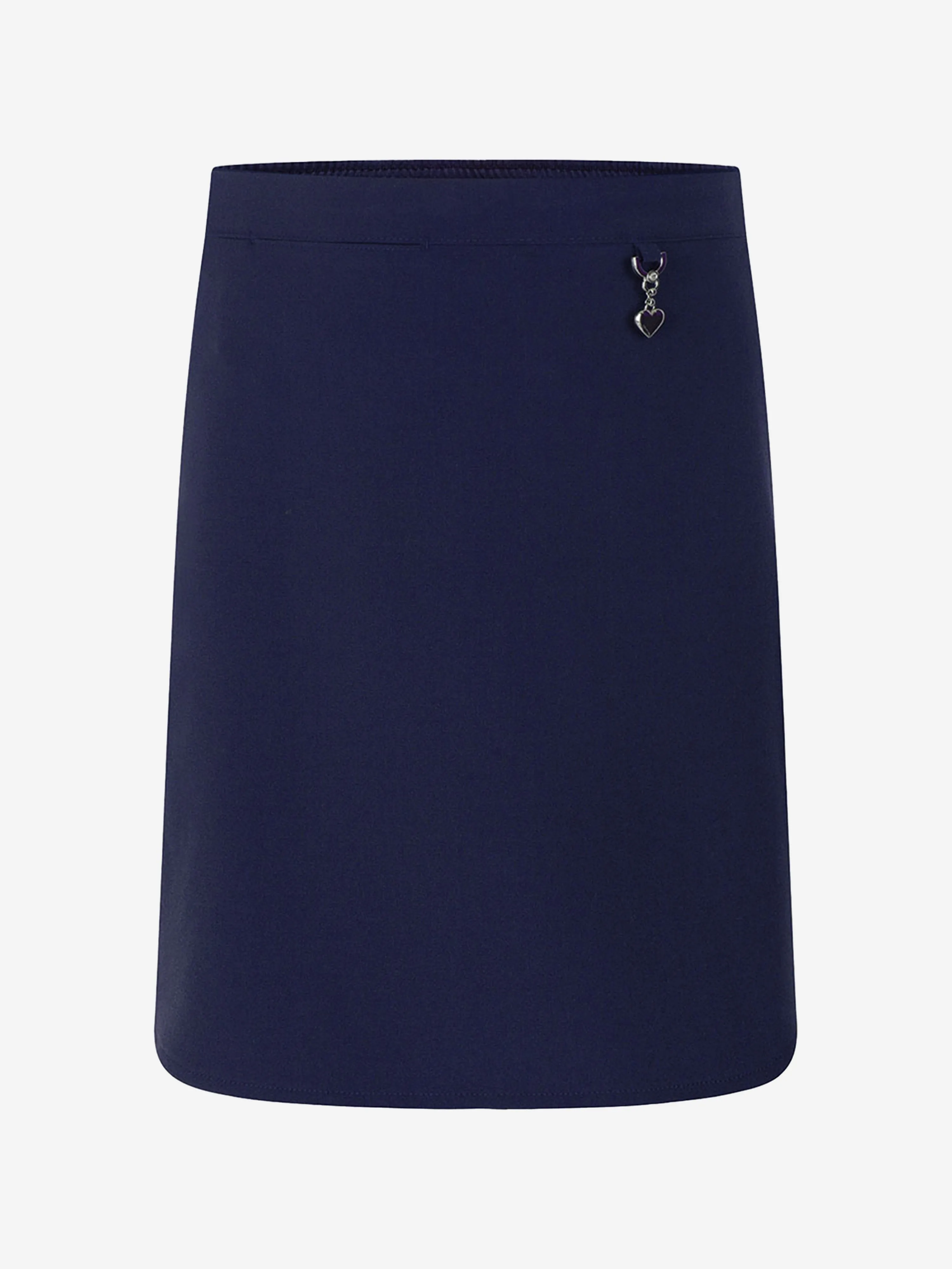 Zeco Girls School Lycra-Herzrock in Marineblau