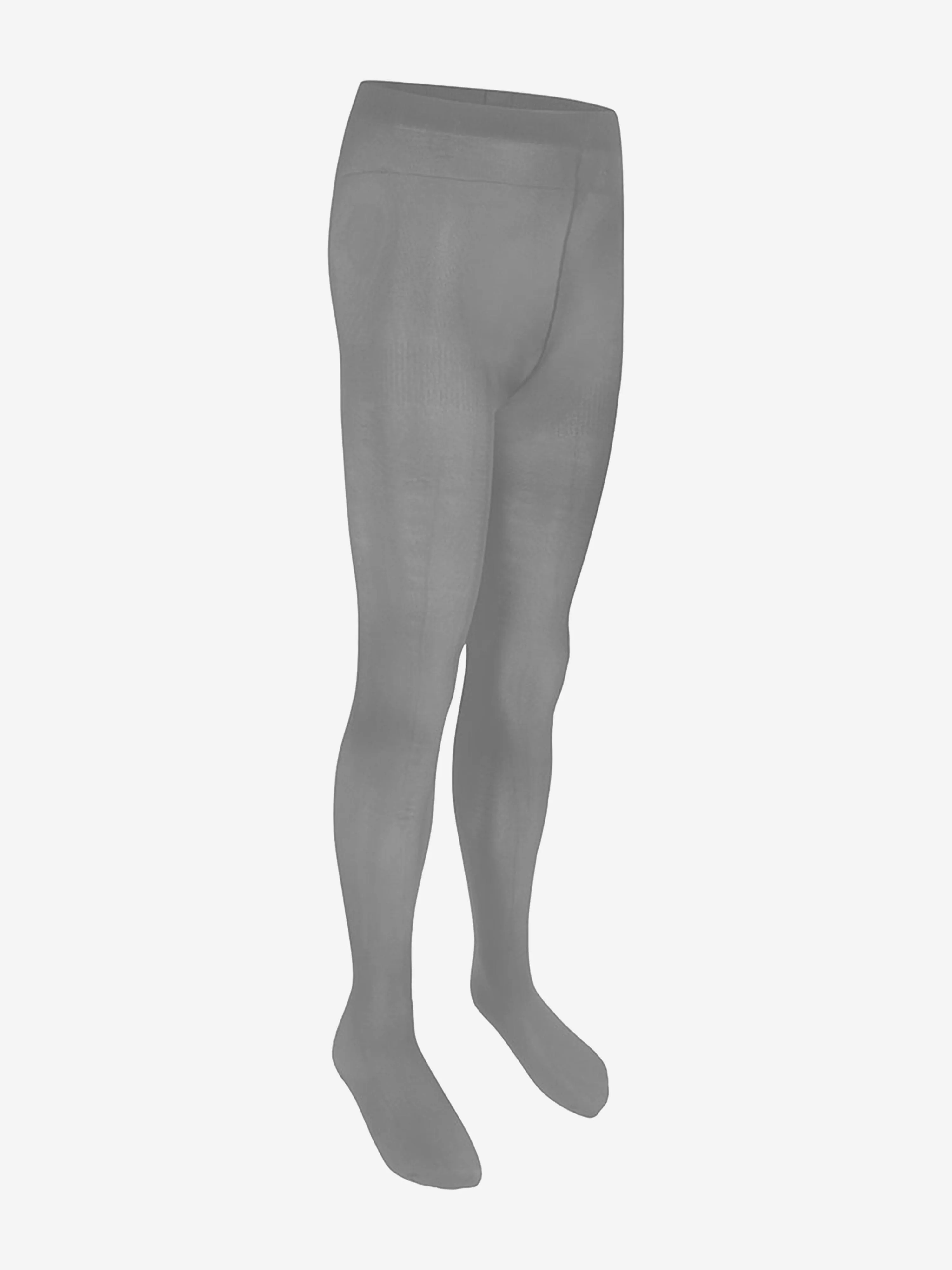 Zeco Girls School Blickdichte Strumpfhosen (2er Pack) in Grau