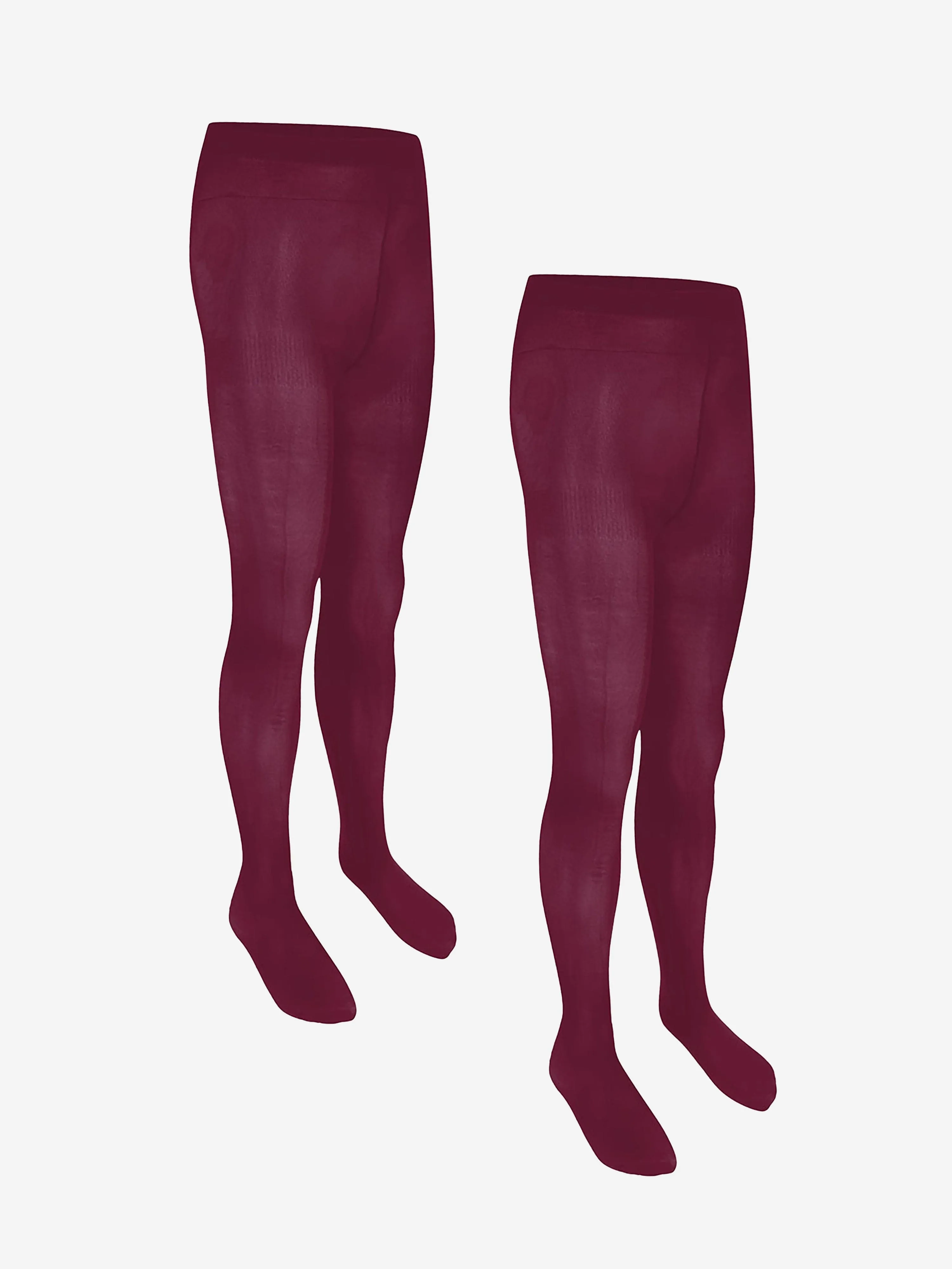 Zeco Girls School Blickdichte Strumpfhosen (2er Pack) in Lila