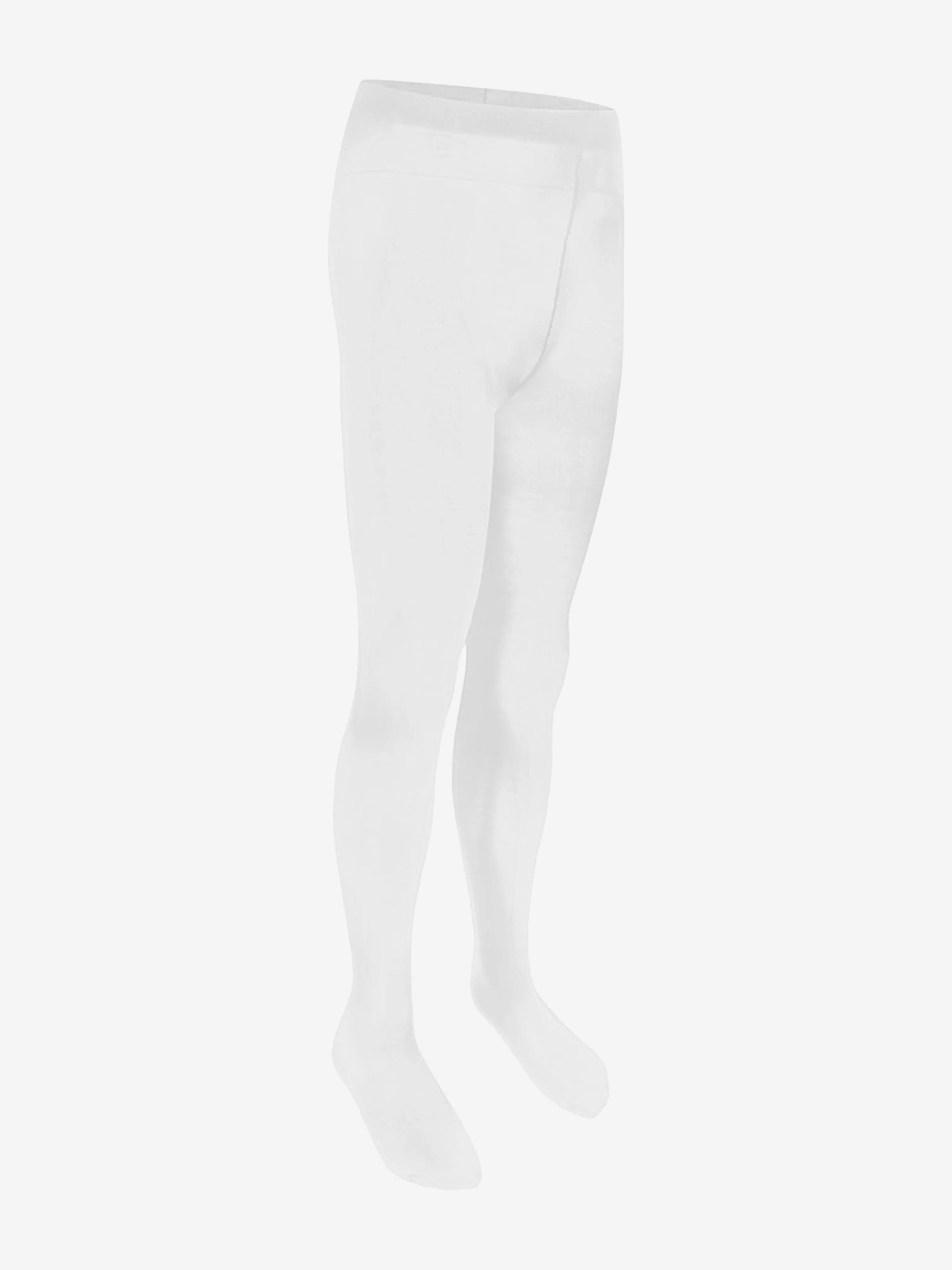 Zeco Girls School Blickdichte Strumpfhosen (2er Pack) in Weiß
