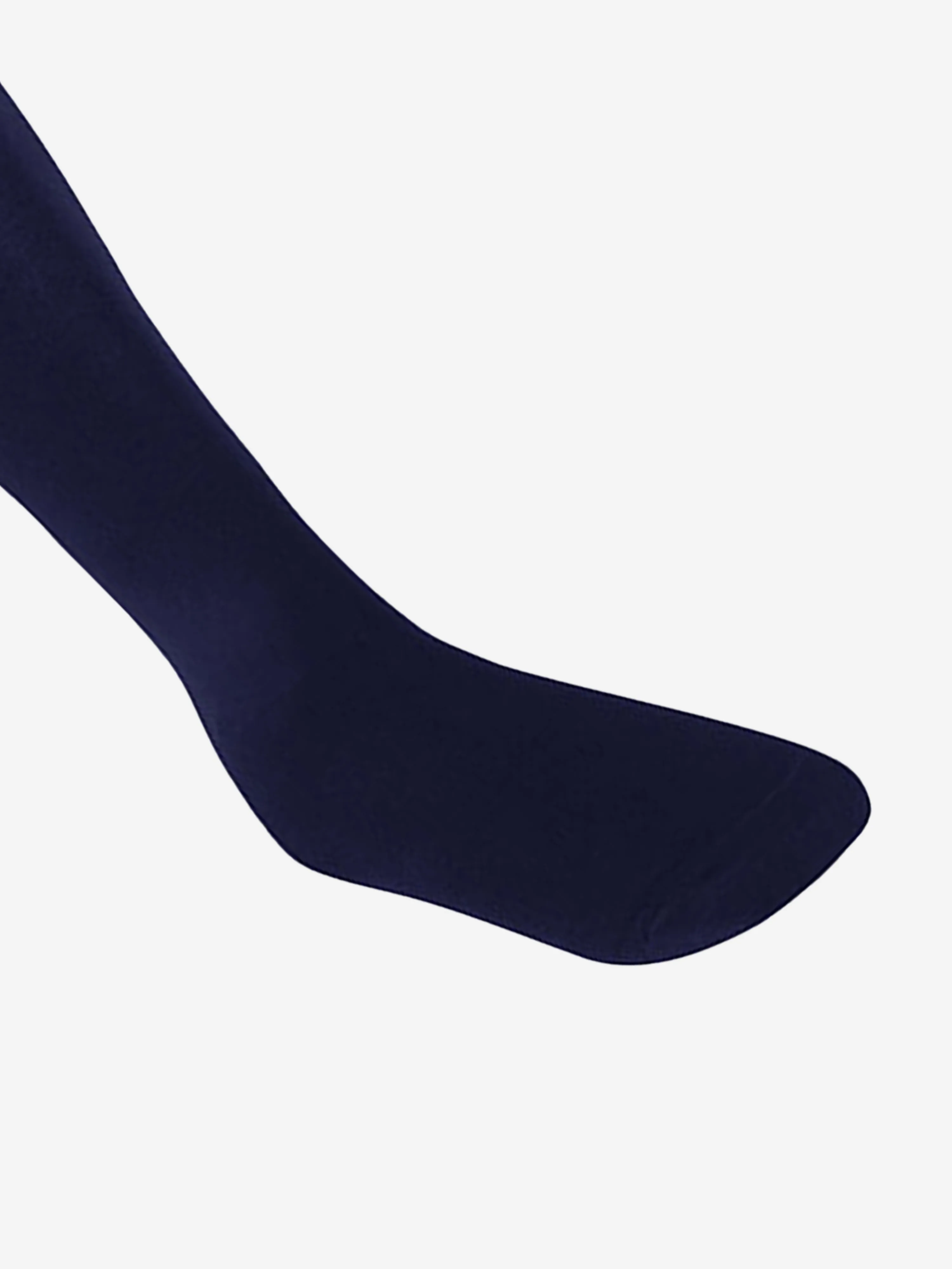 Zeco Girls School Overknee-Socken in Marineblau