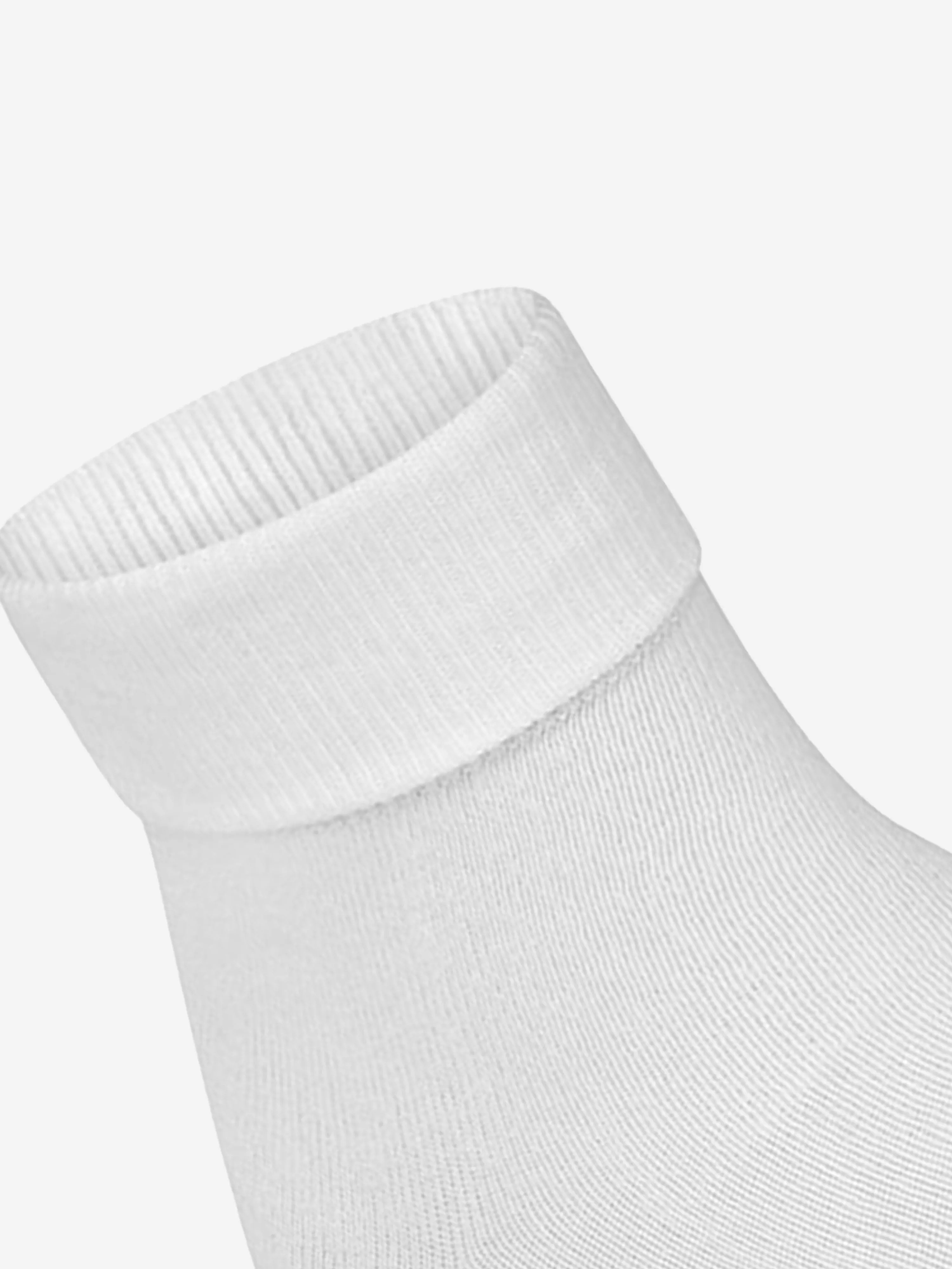 Zeco Girls School Umschlag-Socken (3er Pack) in Weiß