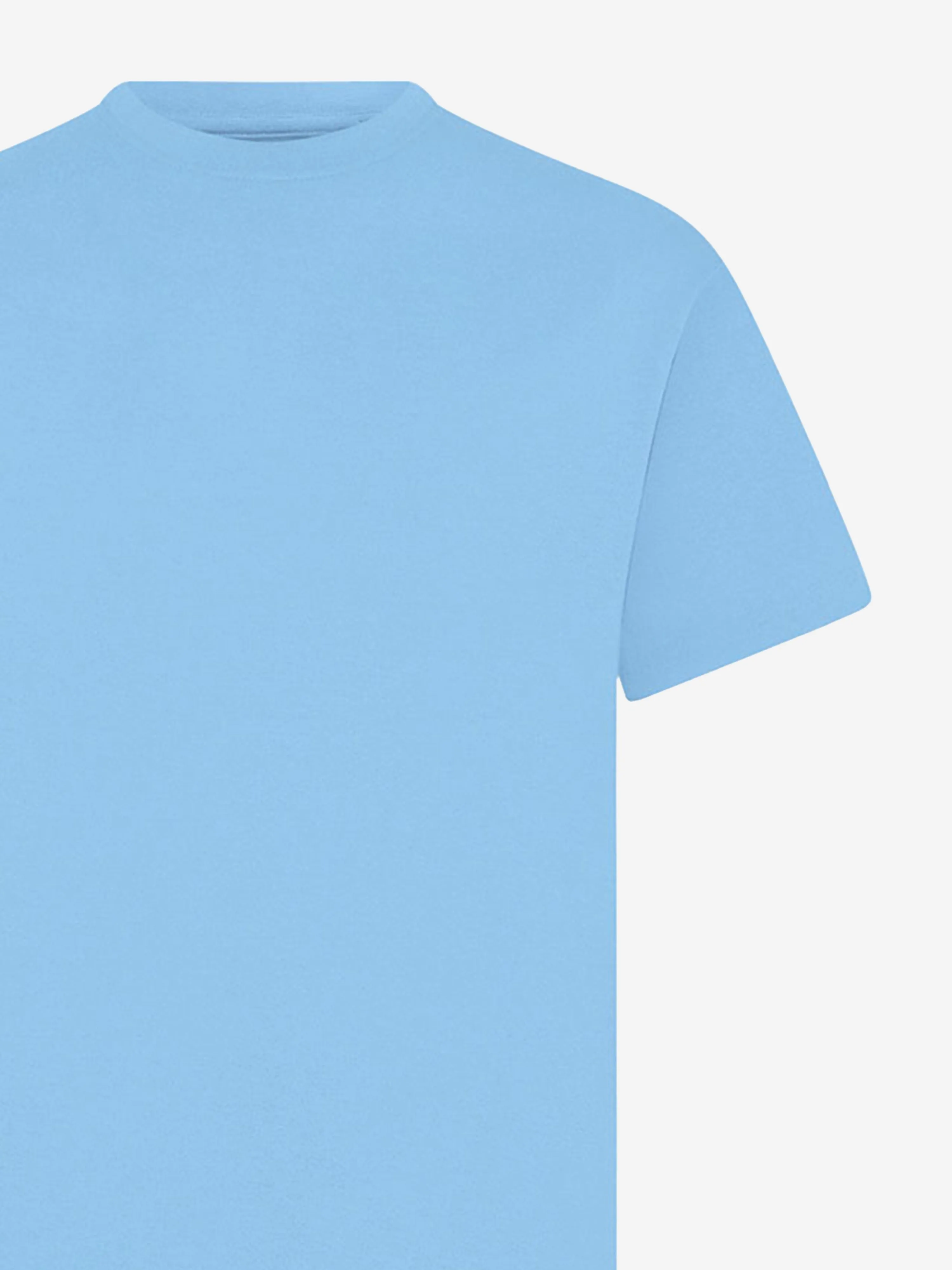 Zeco Kids Schul-Crewneck-T-Shirt (Zwillingspack) in Blau