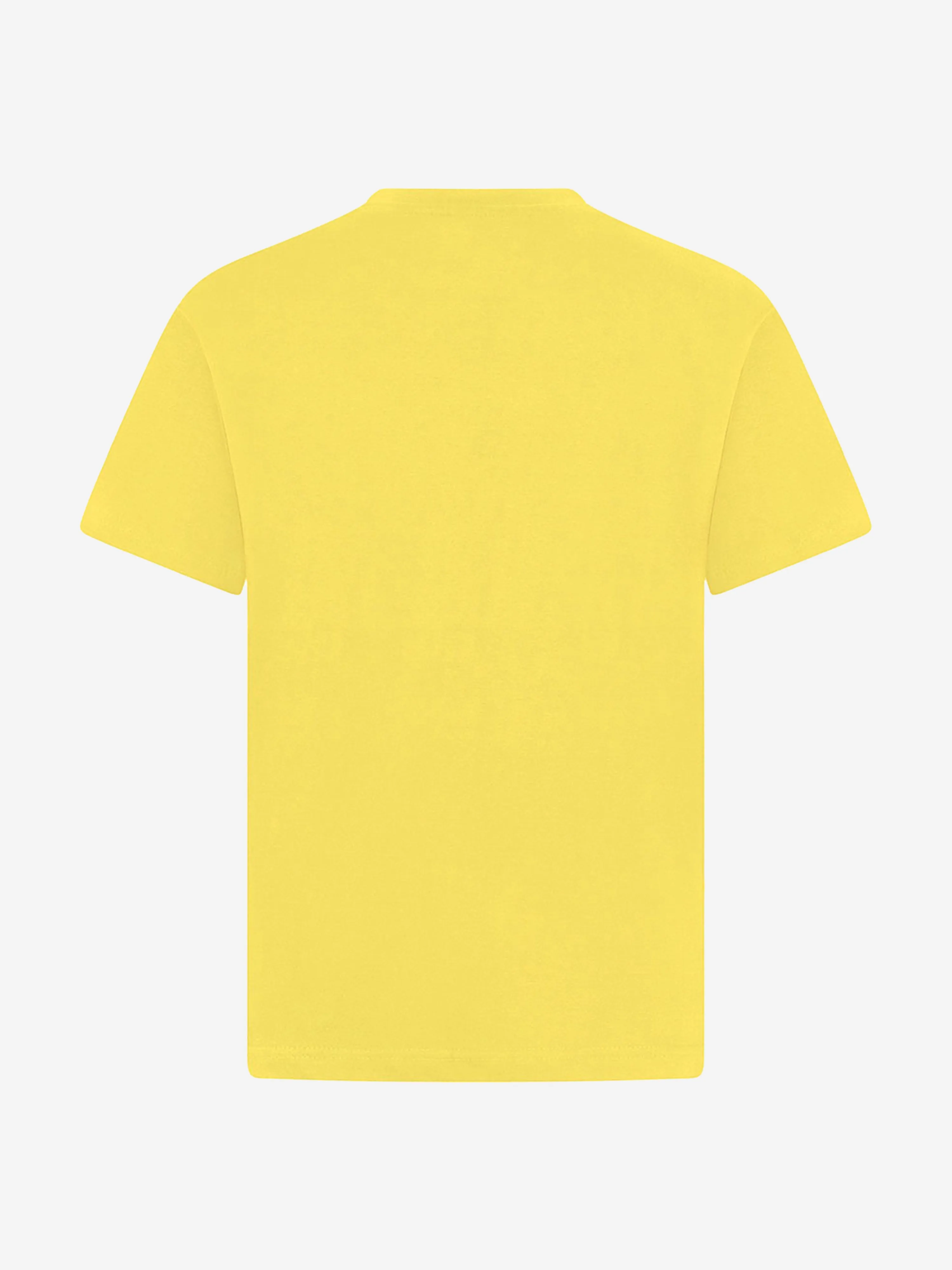 Zeco Kids Schul-Crewneck-T-Shirt (Zwillingspack) in Gelb