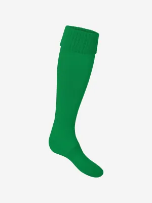 Zeco Kids Schul-Fußballsocken in Grün