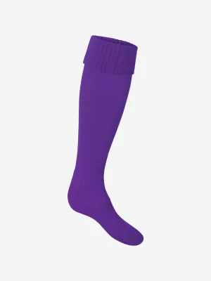 Zeco Kids Schul-Fußballsocken in Lila