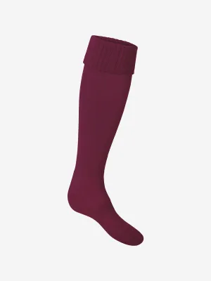 Zeco Kids Schul-Fußballsocken in Lila