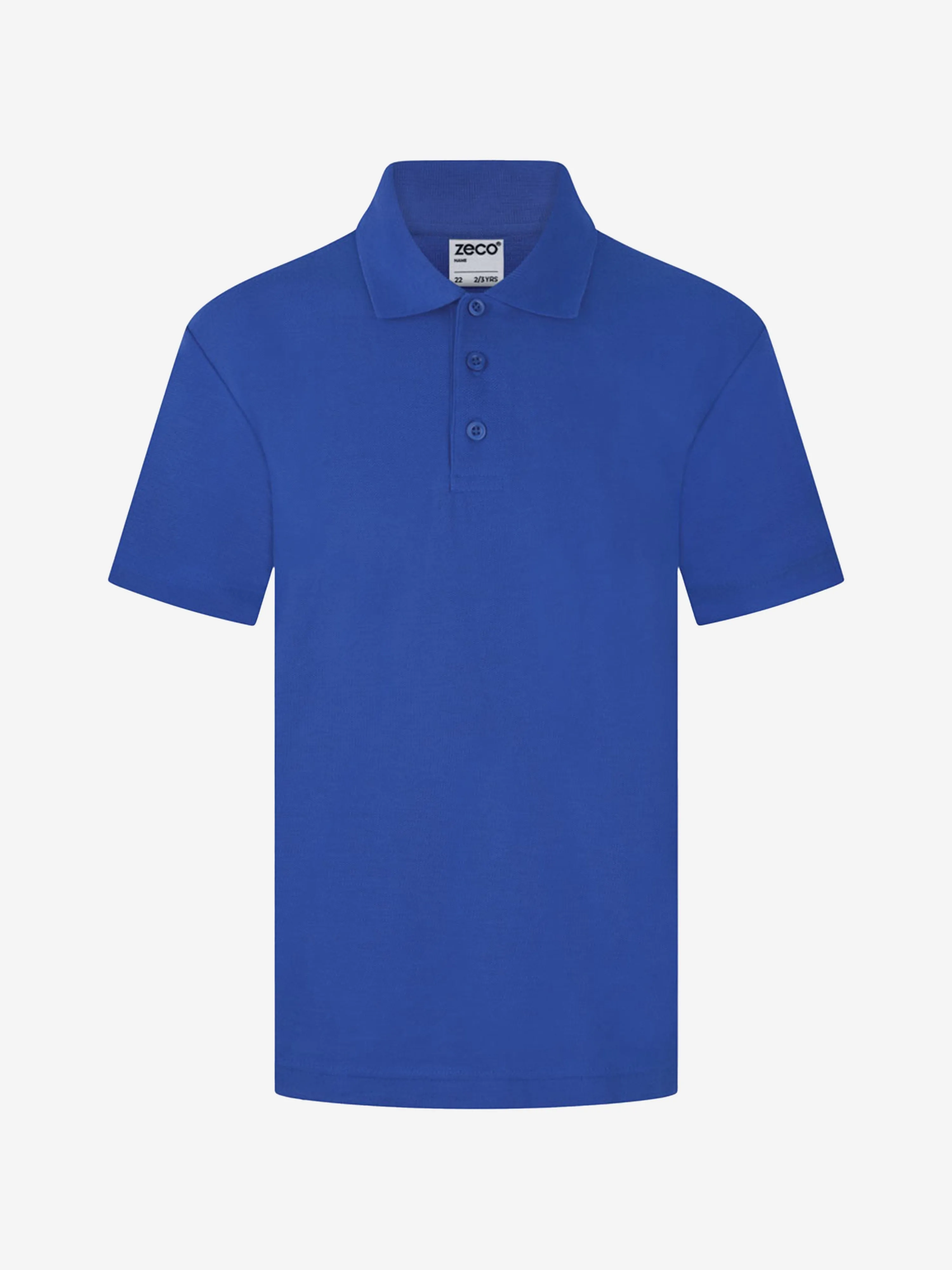 Zeco Kids Schul-Polohemd in Blau
