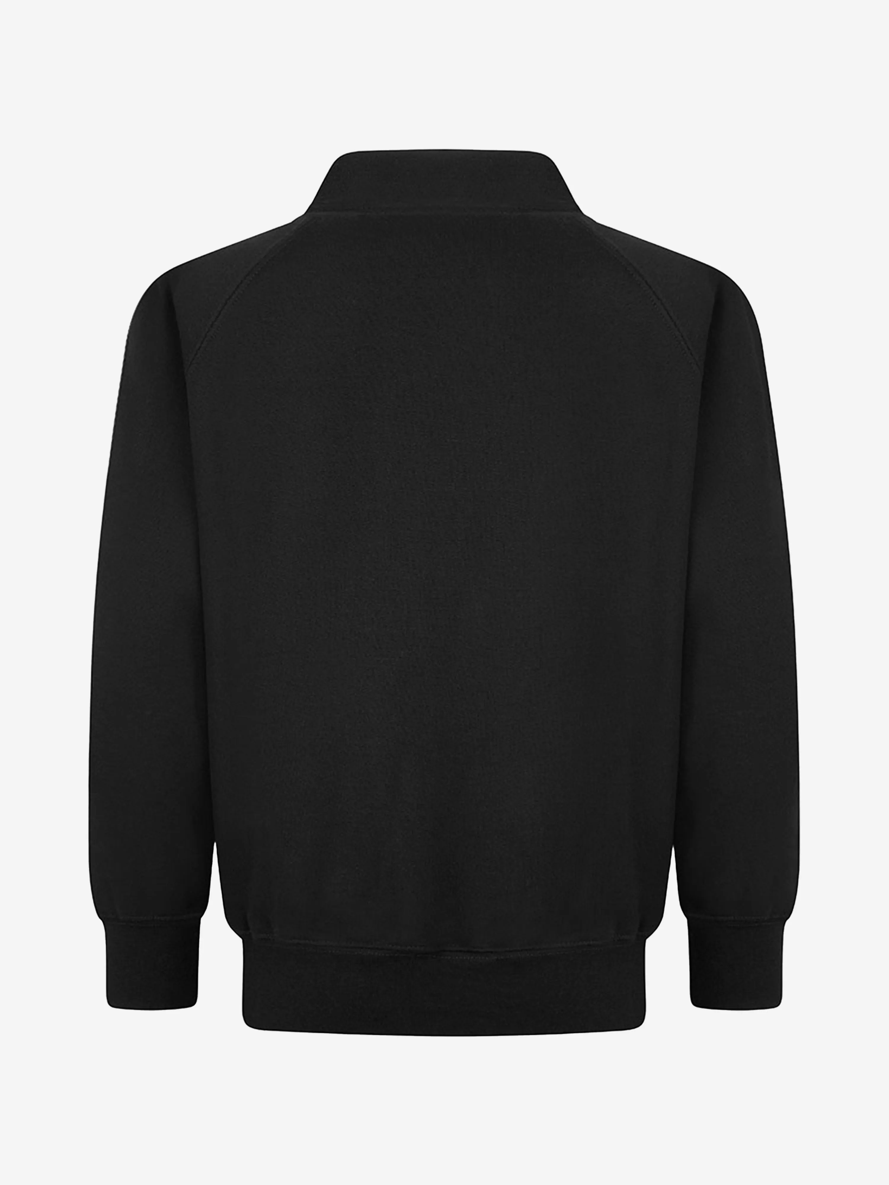 Zeco Kids Schul-Sweatshirt Cardigan in Schwarz