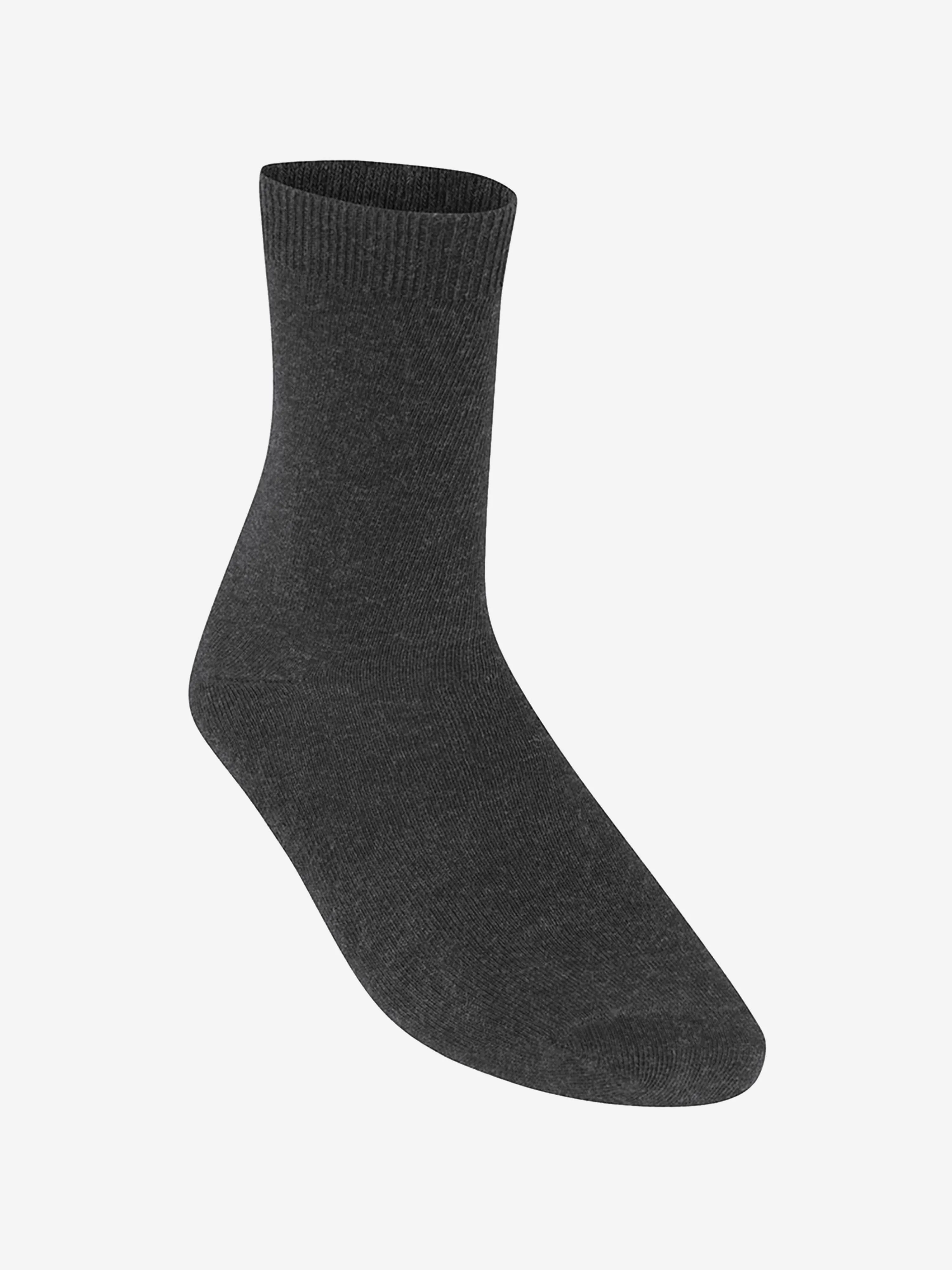 Zeco Kids School Umschlagspitze Socken (5er Pack) in Grau