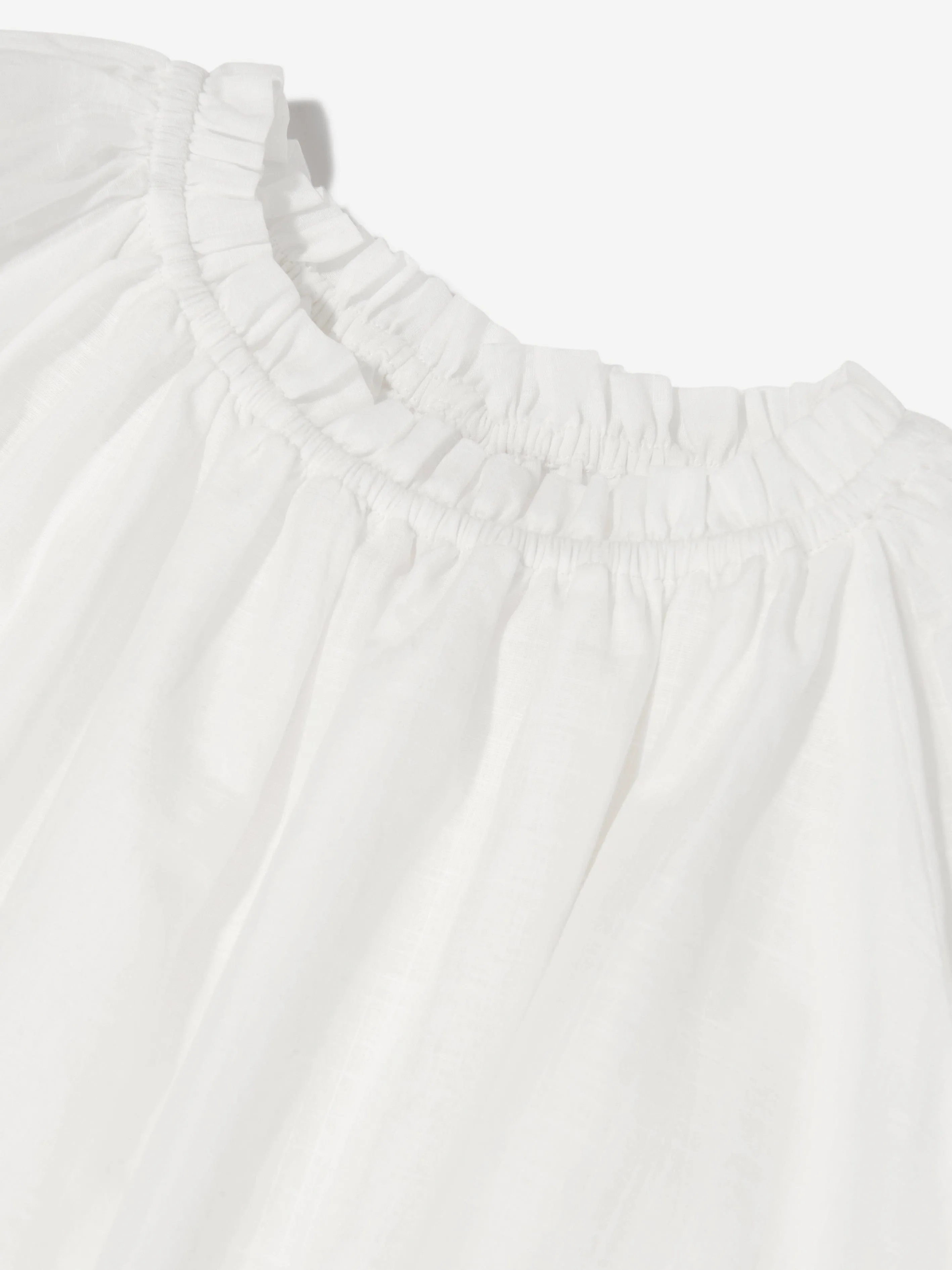 Zimmermann Mädchen Junie Besticktes Kleid in Elfenbein
