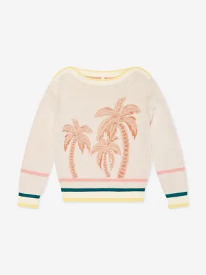 Zimmermann Mädchen Ottie Jacquard Pullover in Mehrfarben