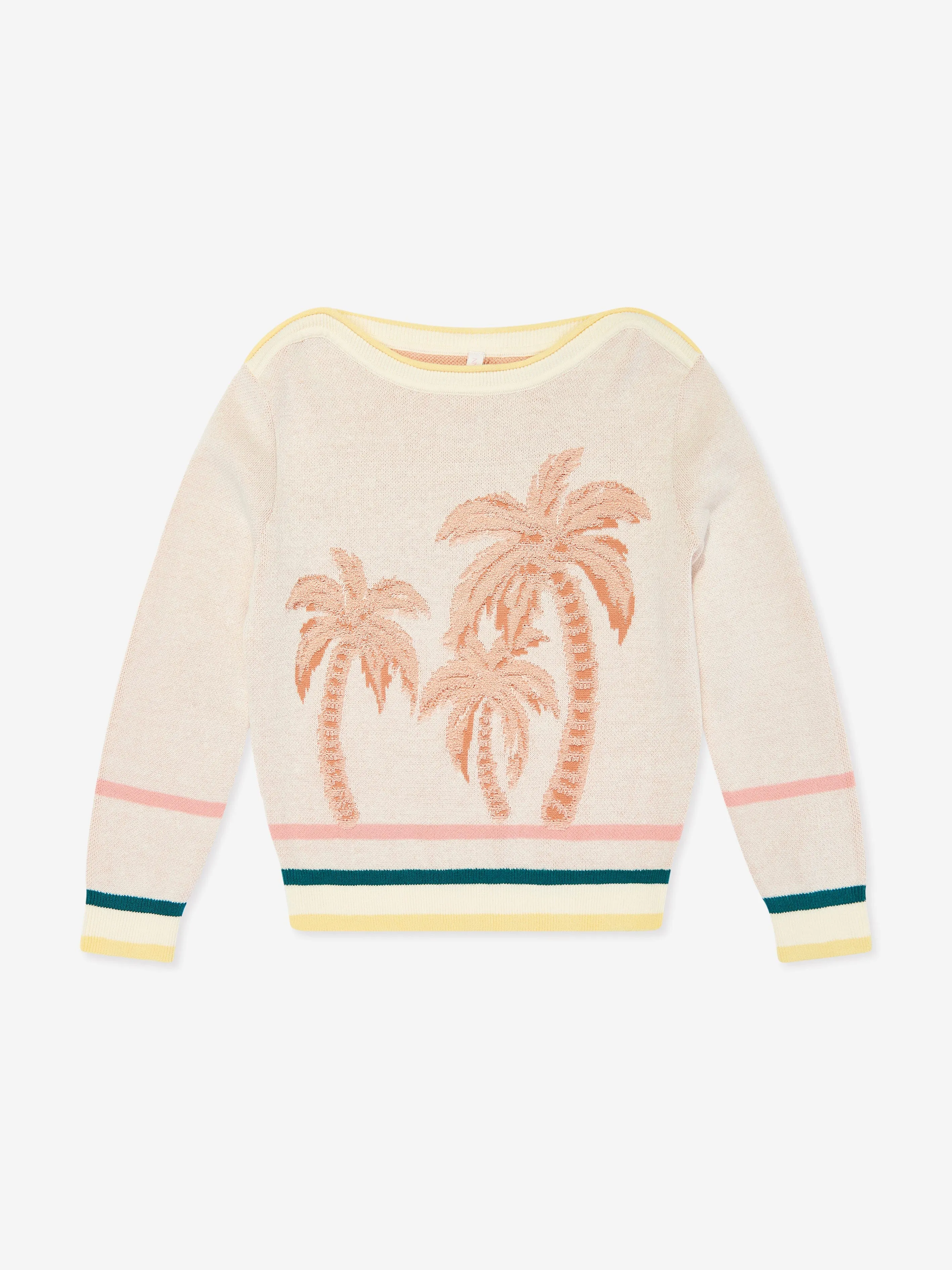 Zimmermann Mädchen Ottie Jacquard Pullover in Mehrfarben