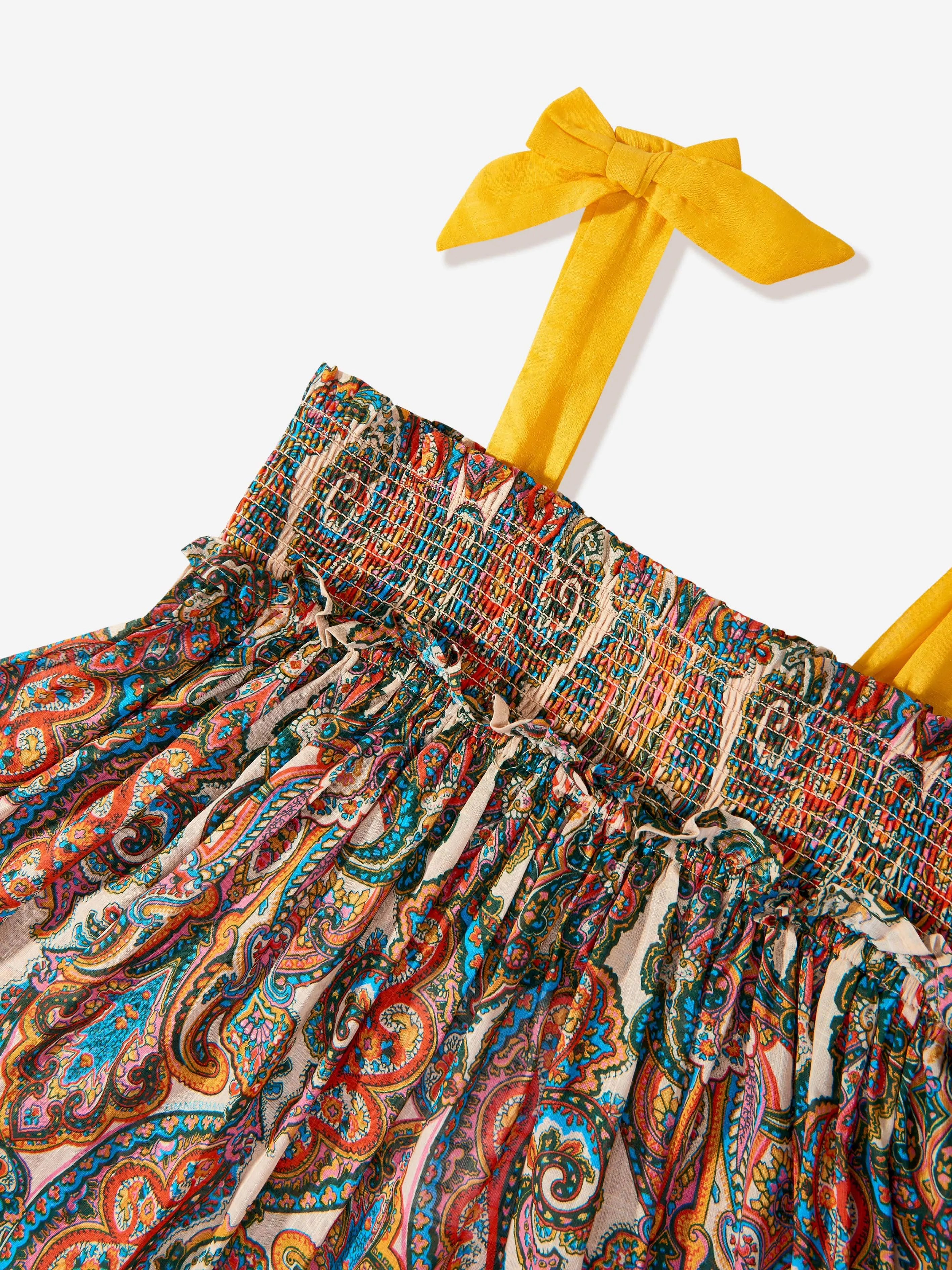 Zimmermann Mädchen Paisley Ottie Kleid in Mehrfarbig