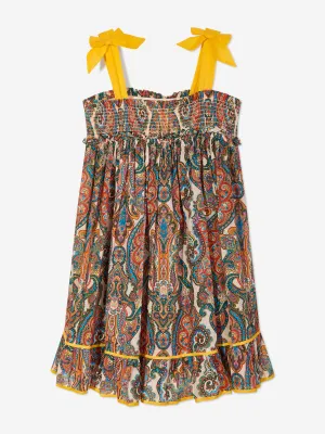 Zimmermann Mädchen Paisley Ottie Kleid in Mehrfarbig